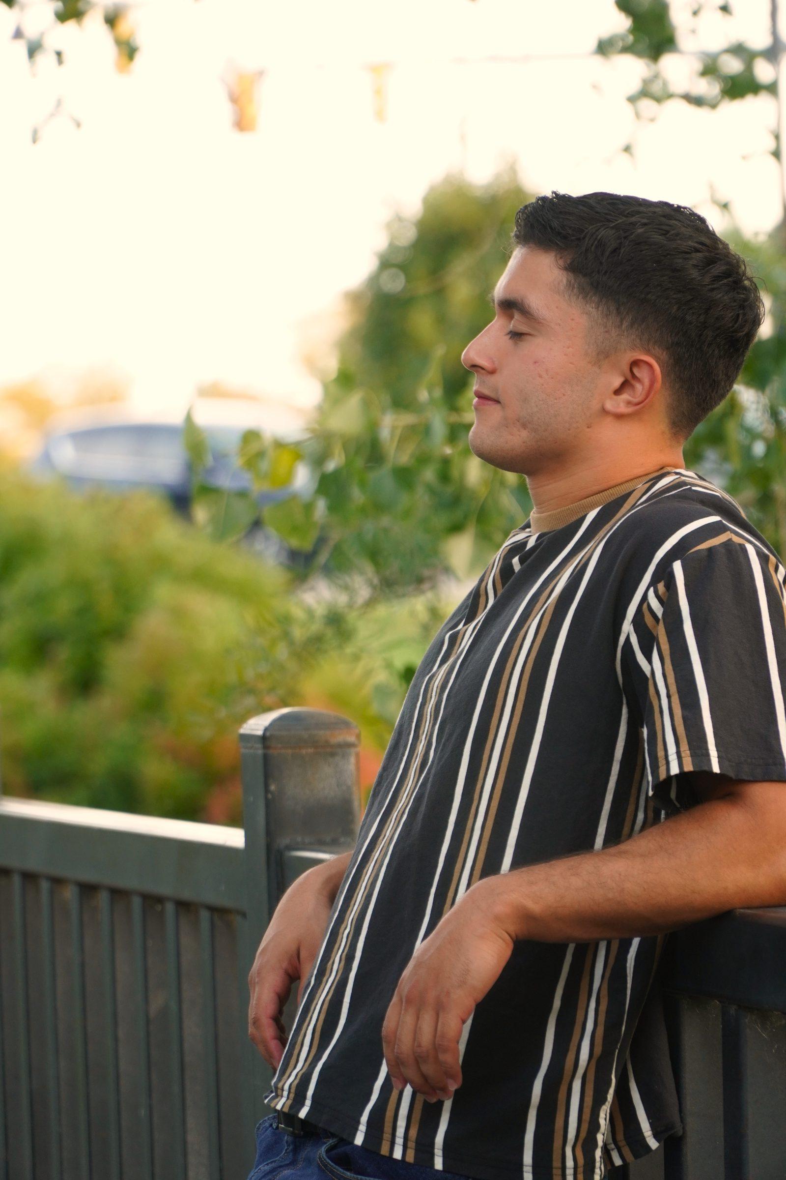 Senior portrait from Dominic's session