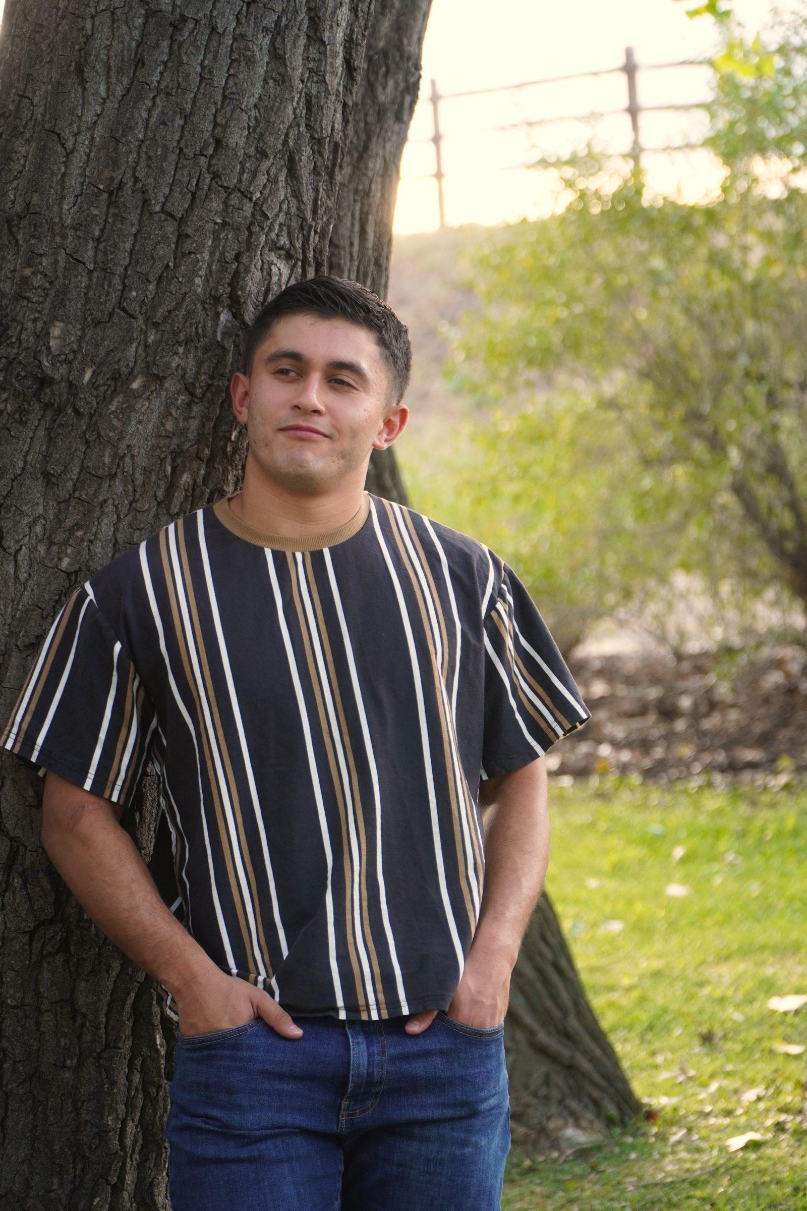 Senior portrait from Dominic's session