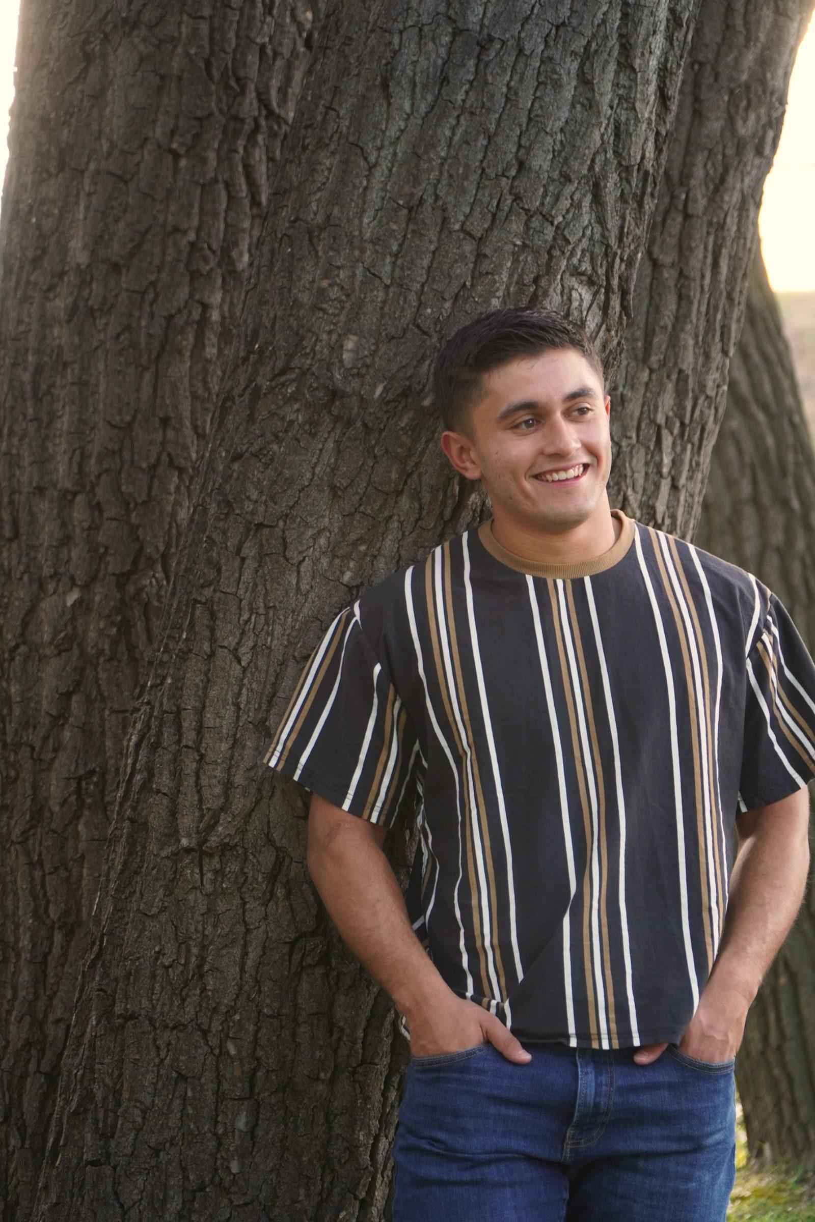 Senior portrait from Dominic's session