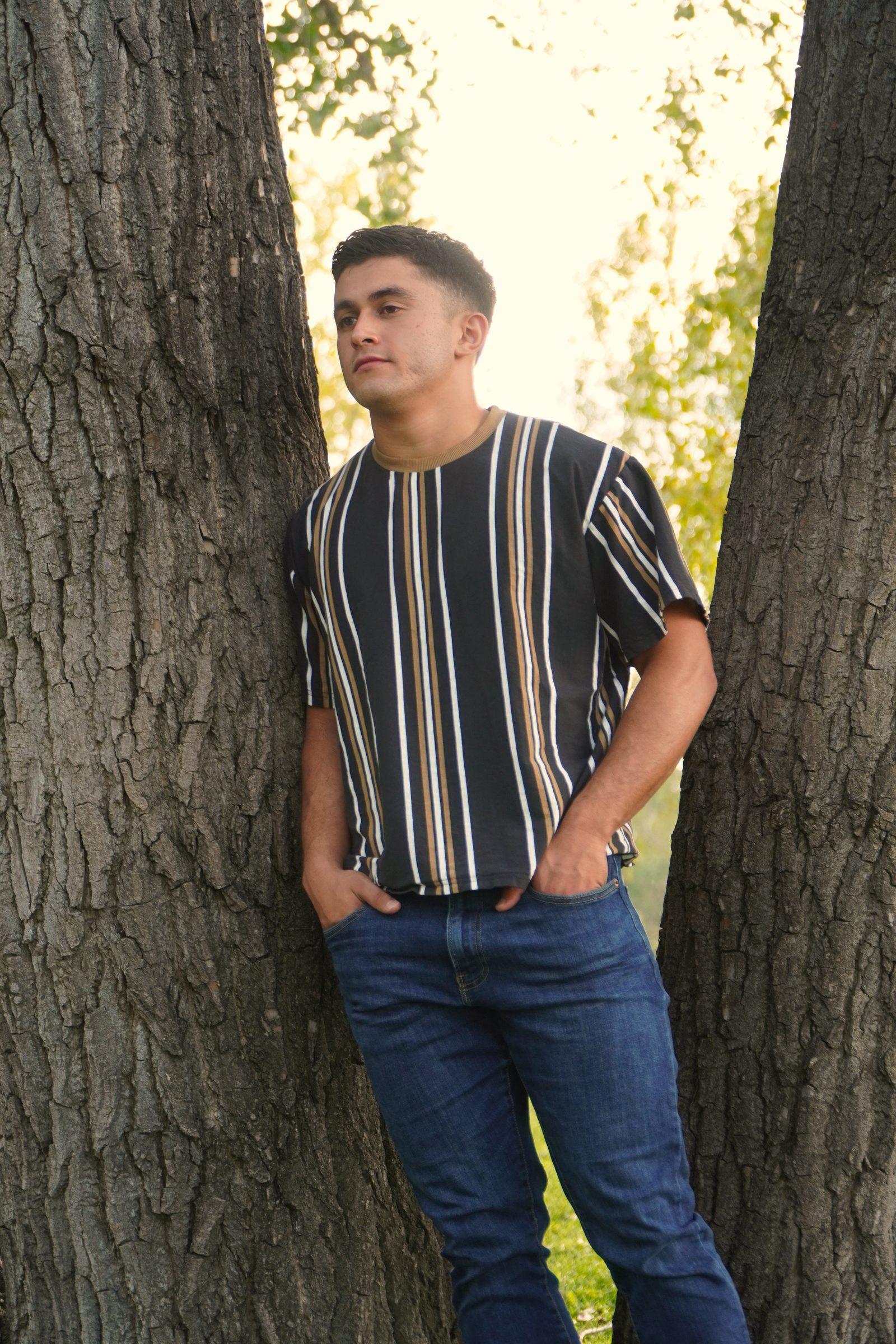 Senior portrait from Dominic's session