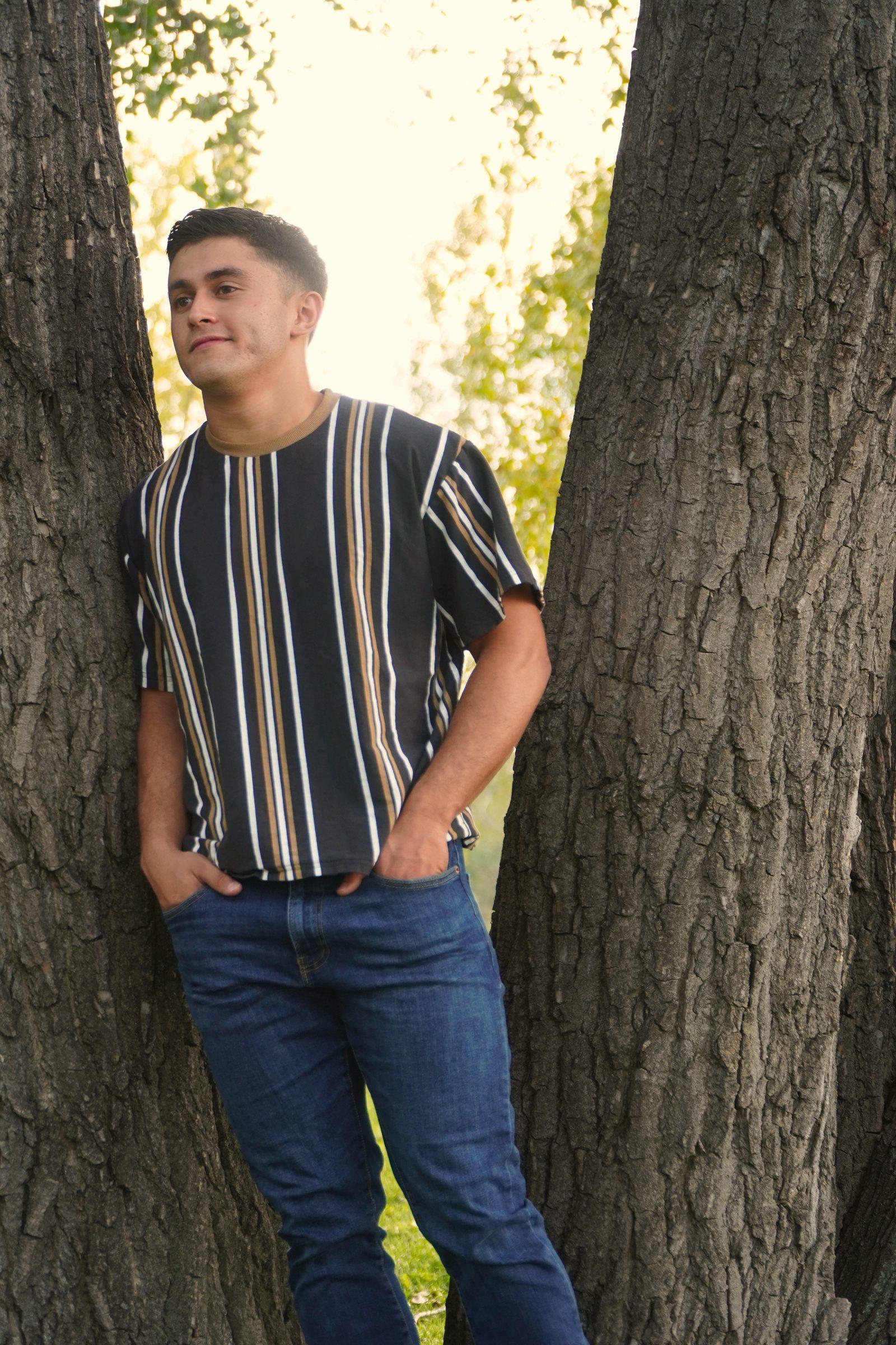 Senior portrait from Dominic's session