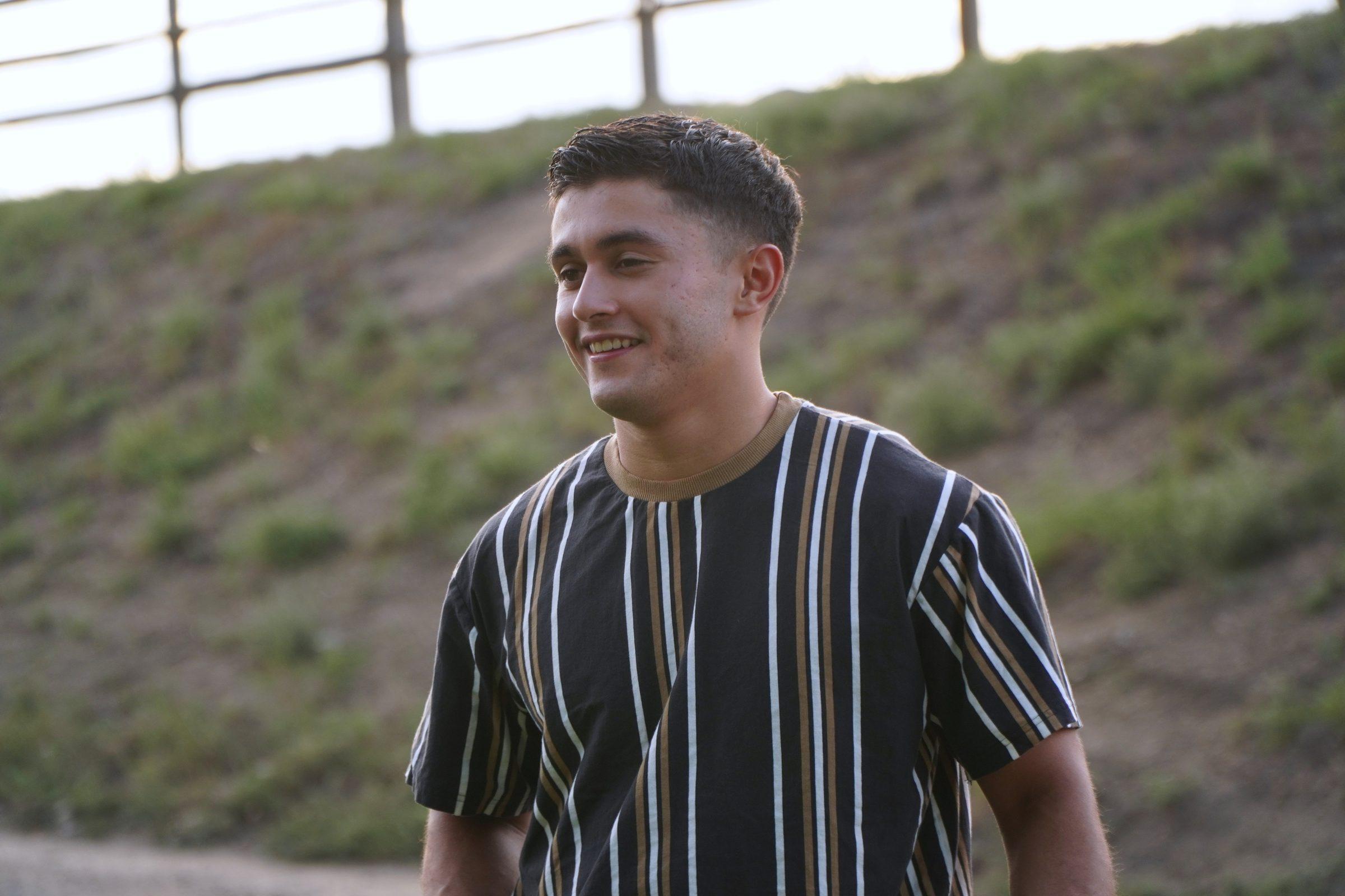 Senior portrait from Dominic's session