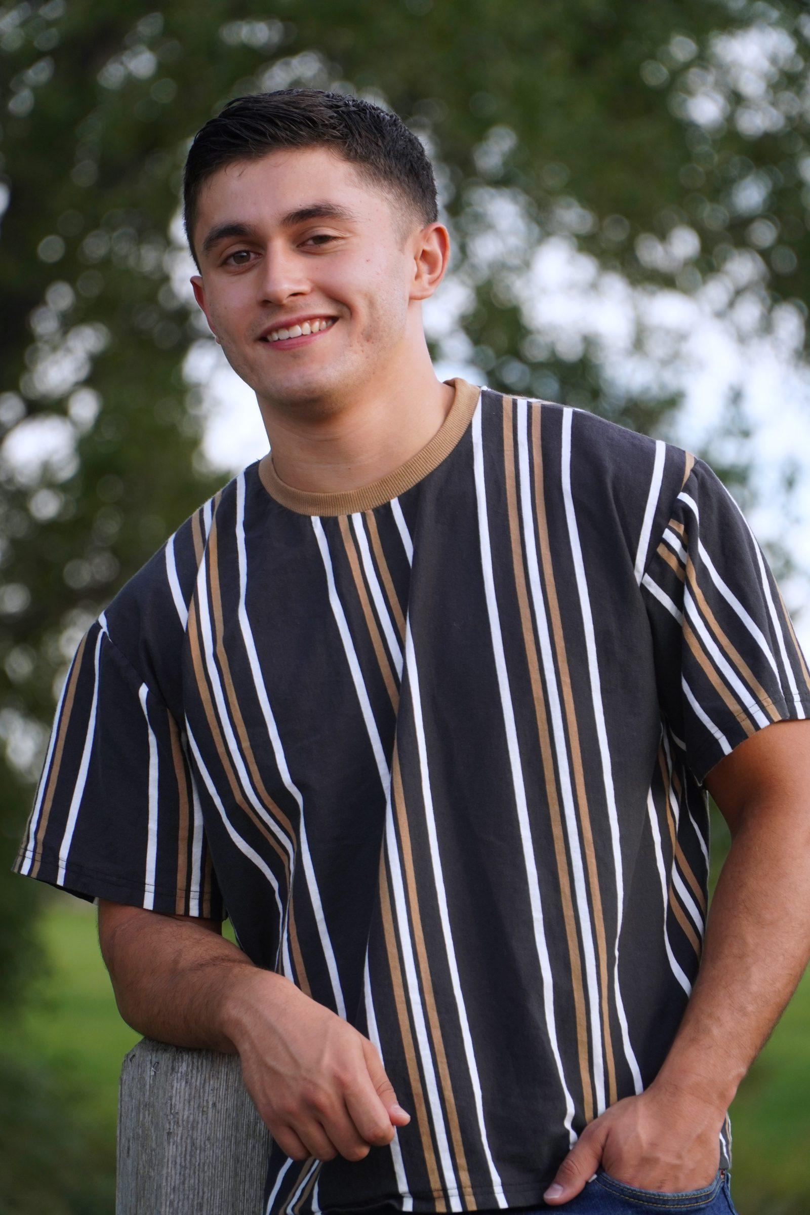 Senior portrait from Dominic's session