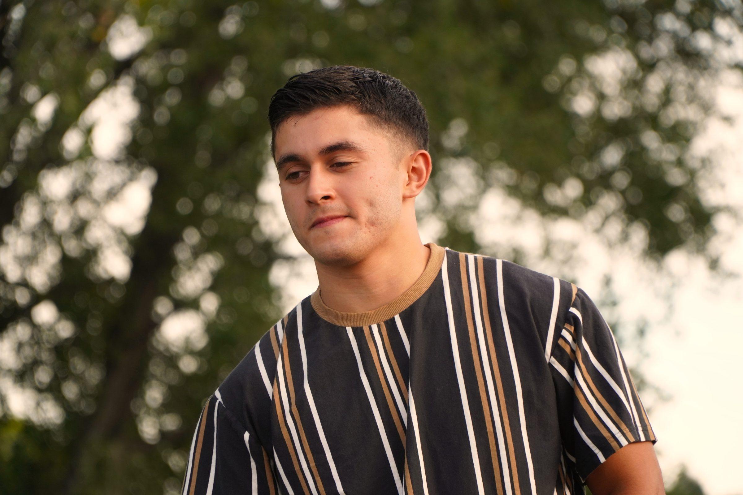 Senior portrait from Dominic's session