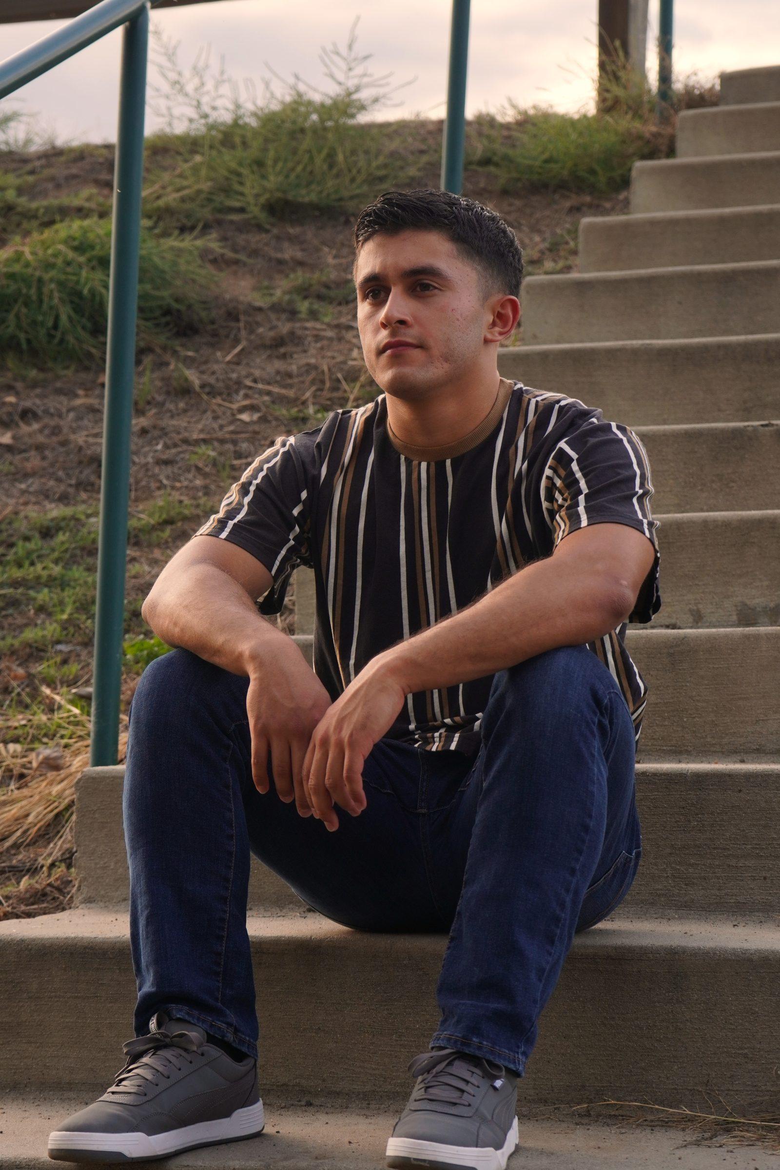 Senior portrait from Dominic's session
