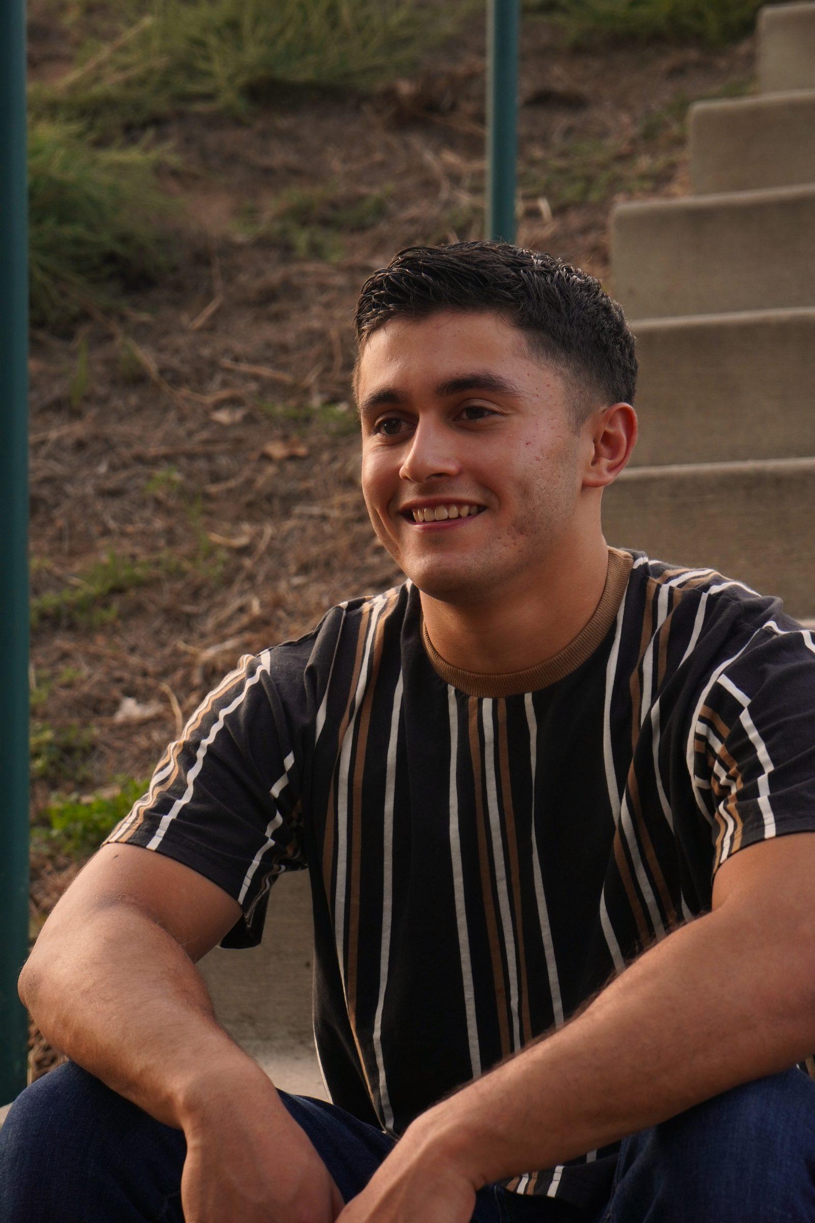 Senior portrait from Dominic's session
