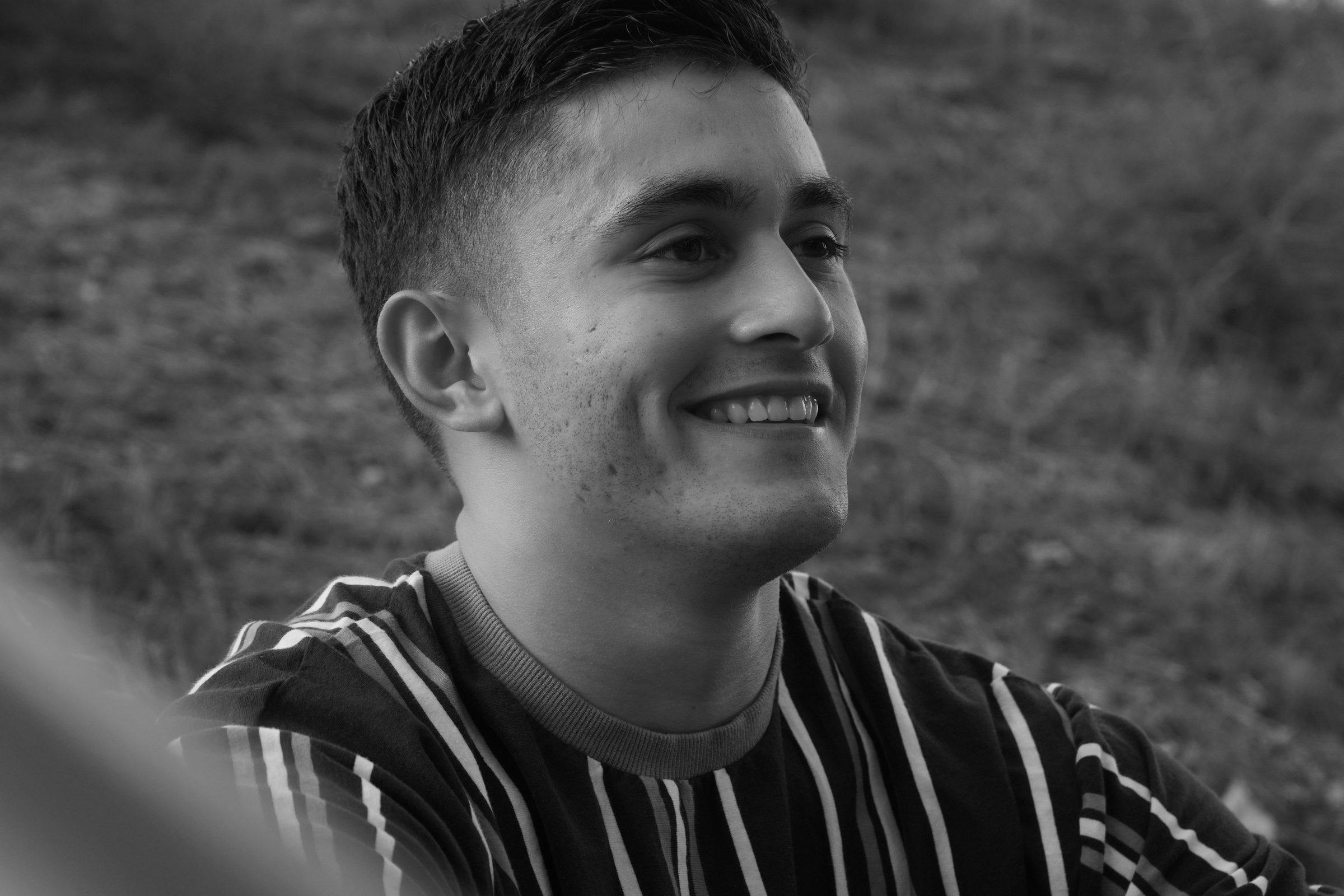 Senior portrait from Dominic's session