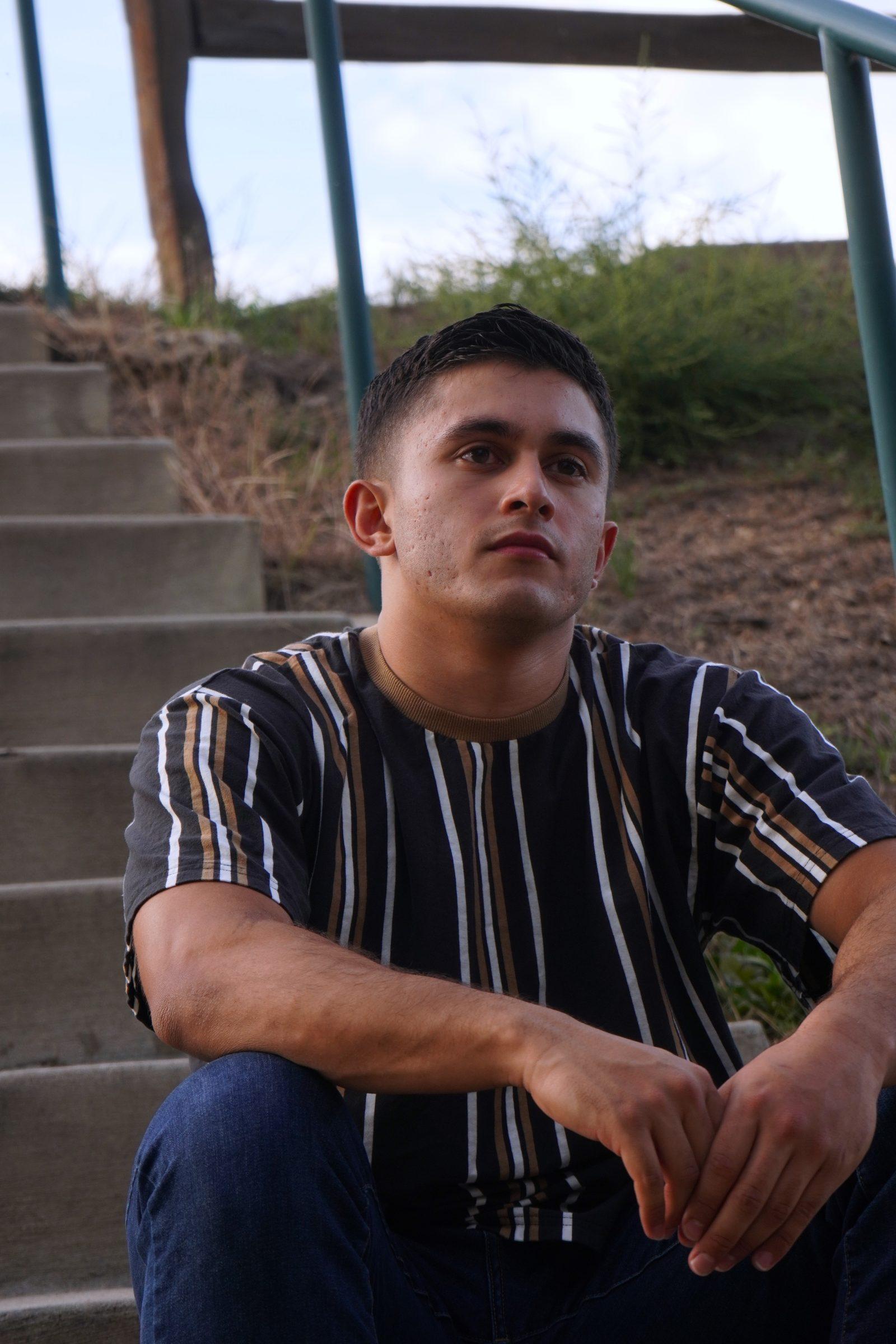 Senior portrait from Dominic's session
