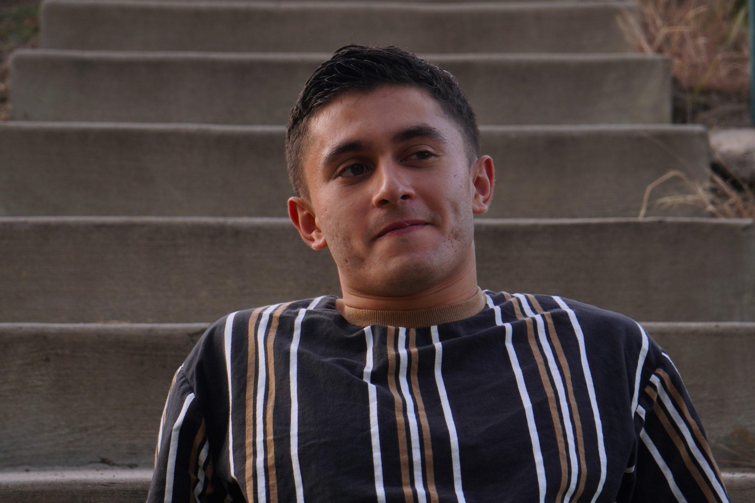 Senior portrait from Dominic's session