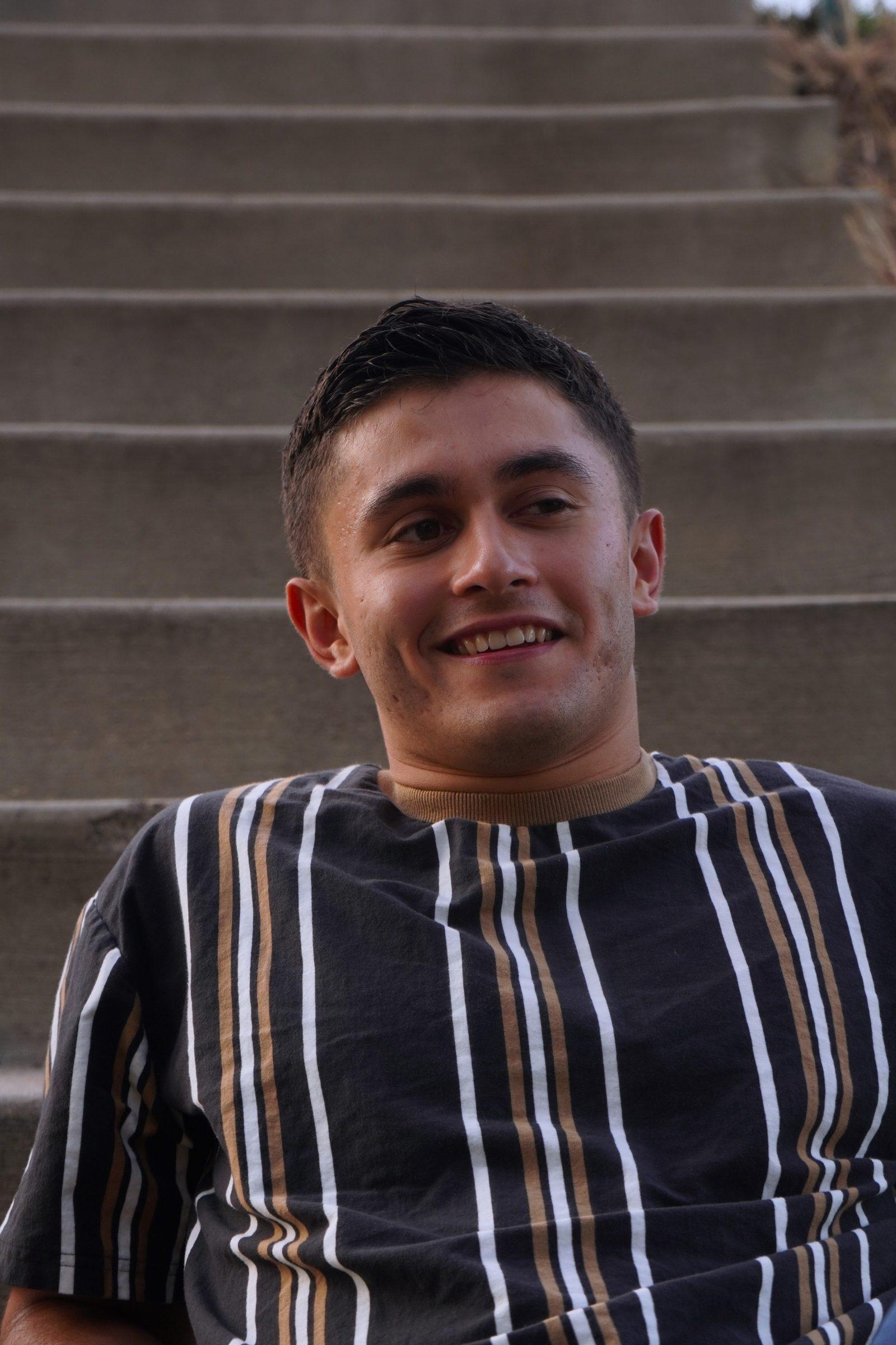 Senior portrait from Dominic's session
