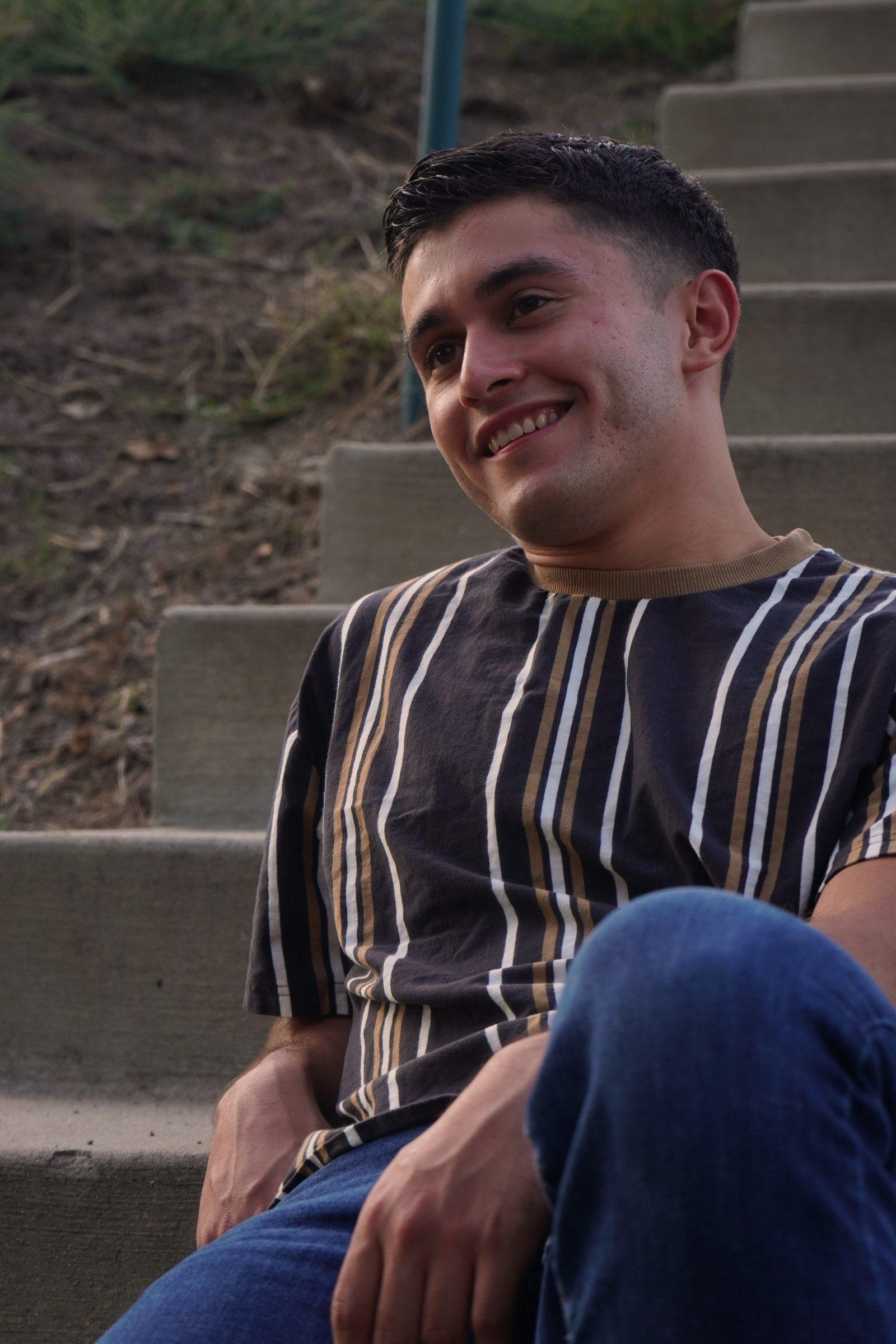 Senior portrait from Dominic's session