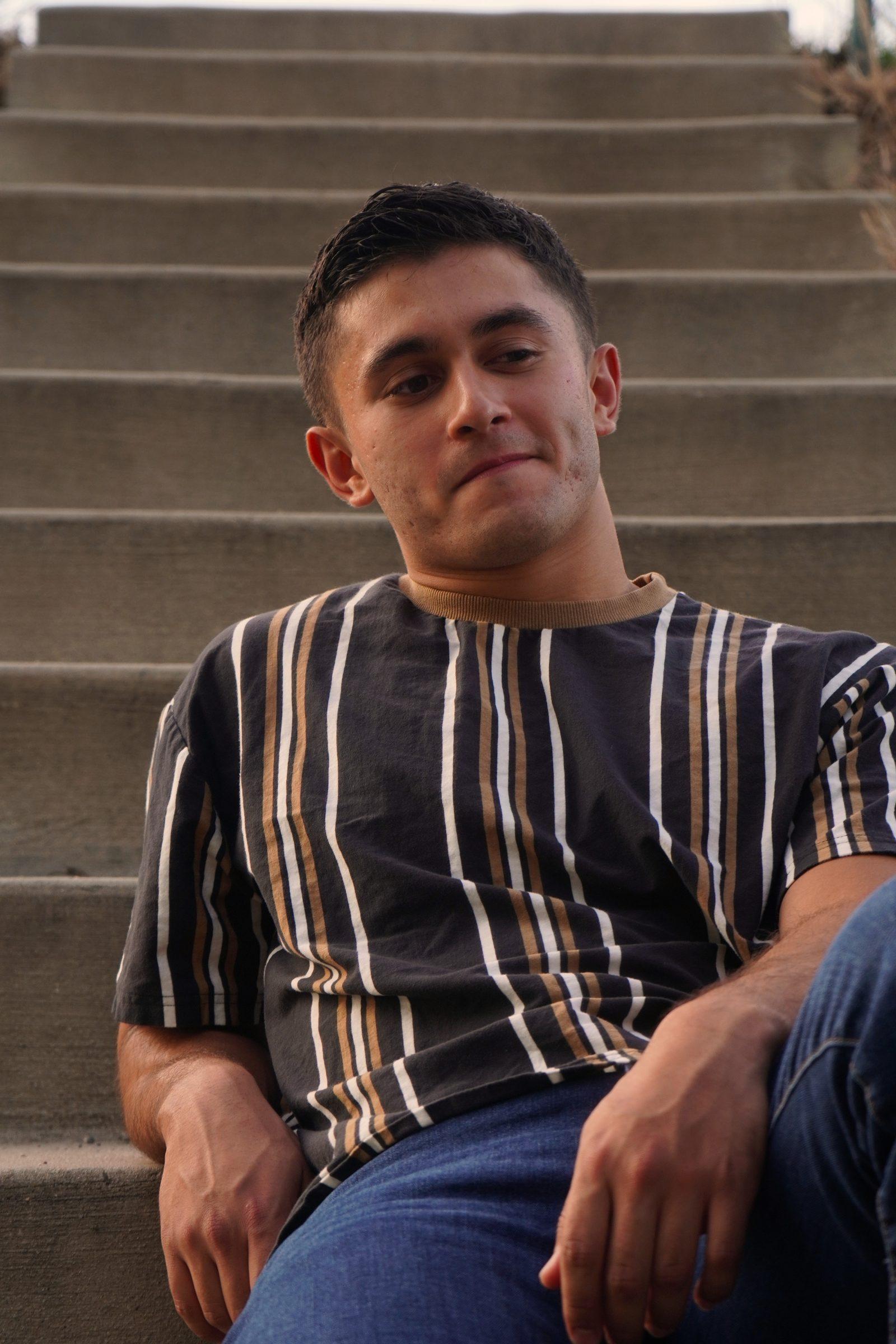 Senior portrait from Dominic's session