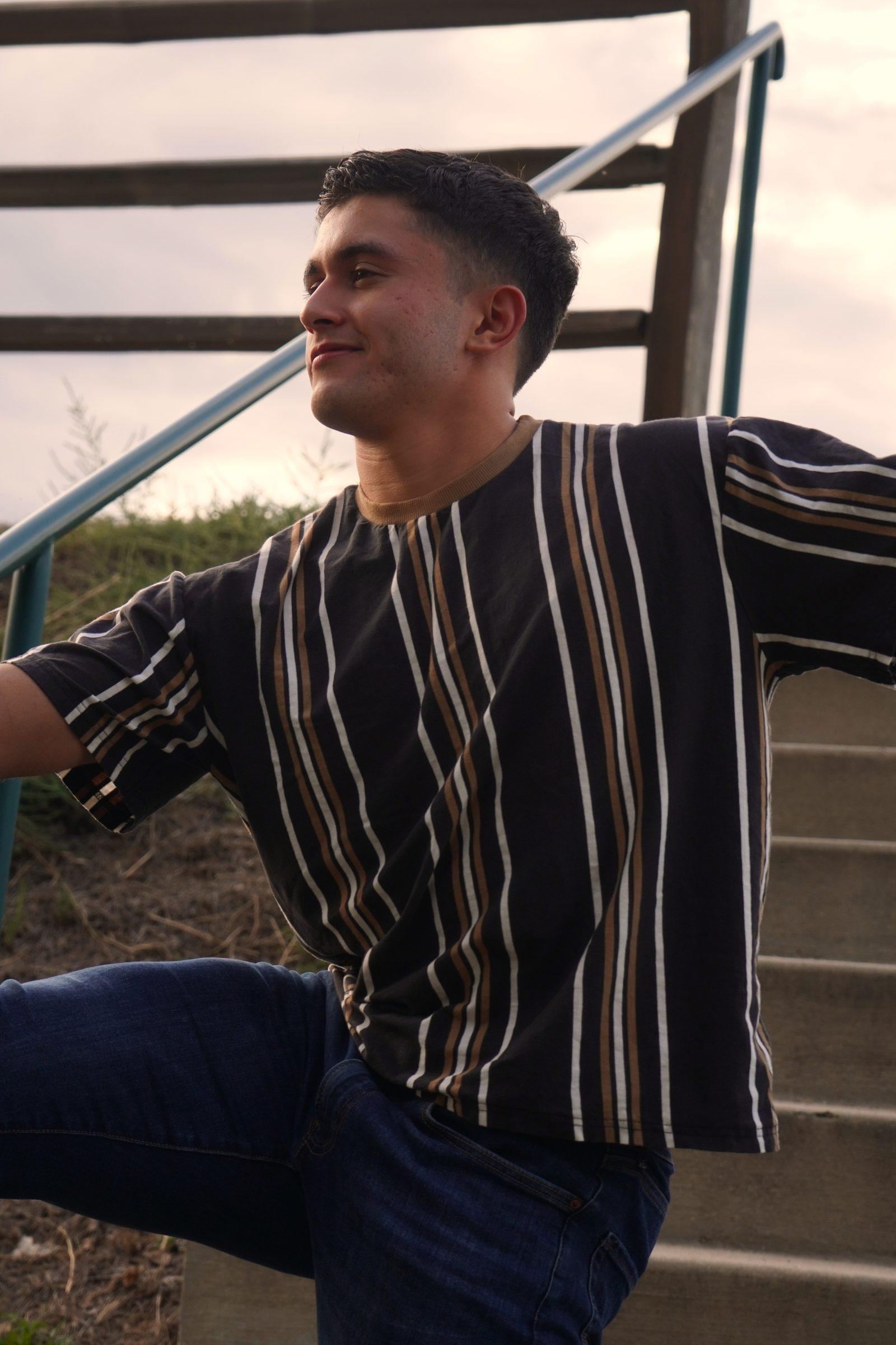 Senior portrait from Dominic's session
