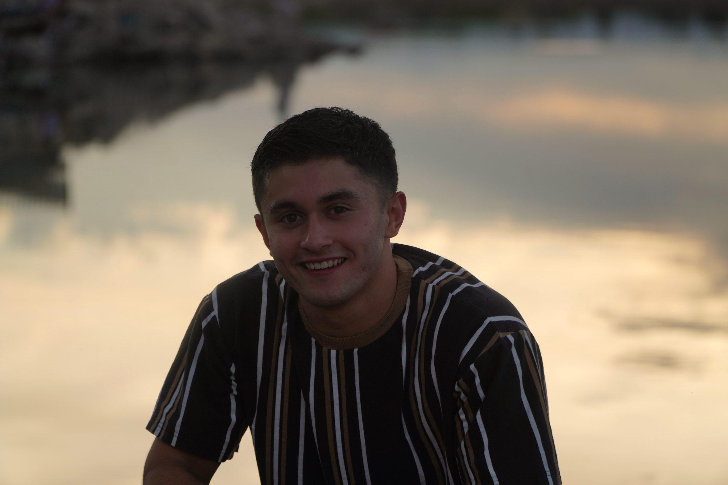 Senior portrait from Dominic's session