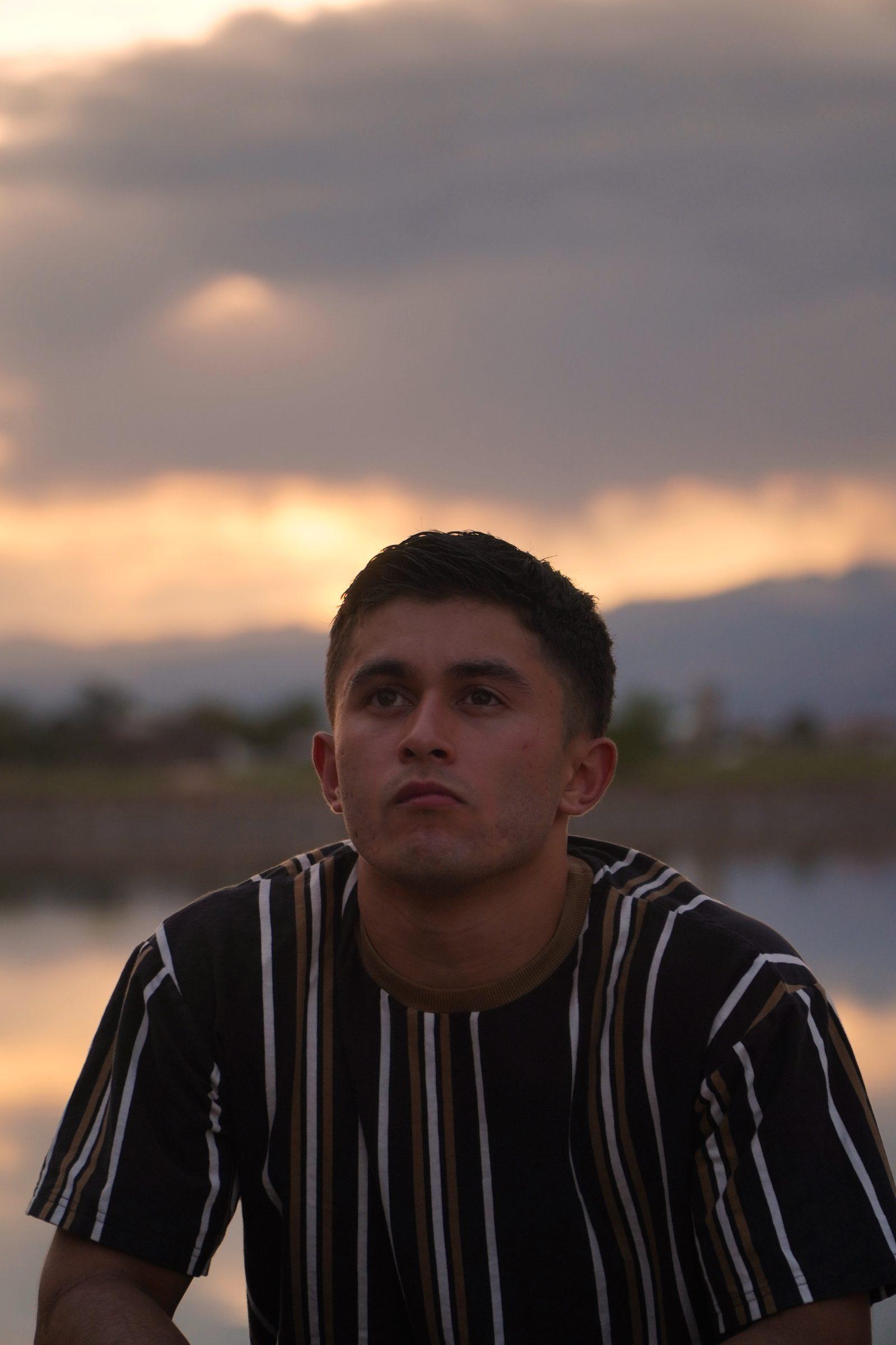Senior portrait from Dominic's session