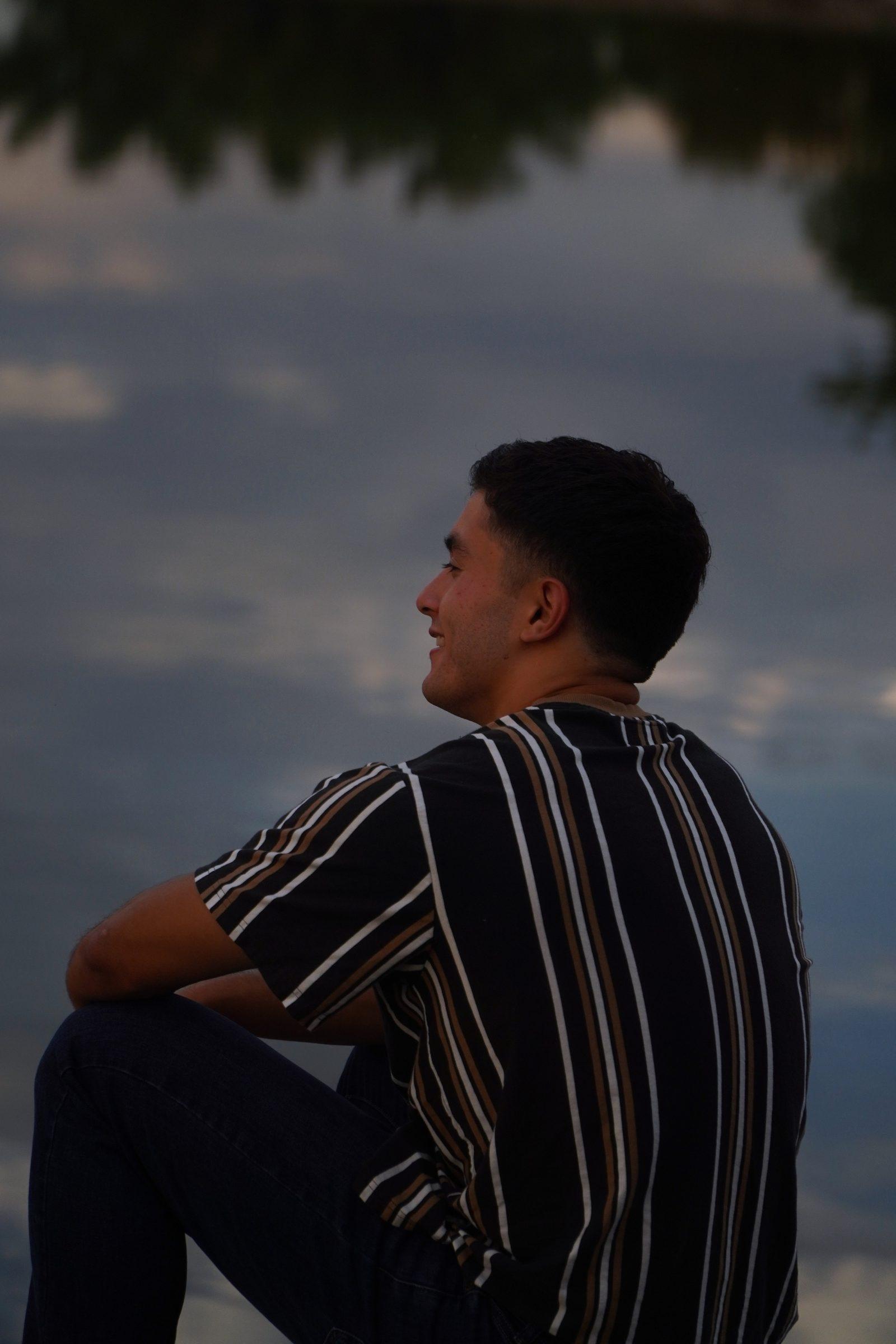 Senior portrait from Dominic's session