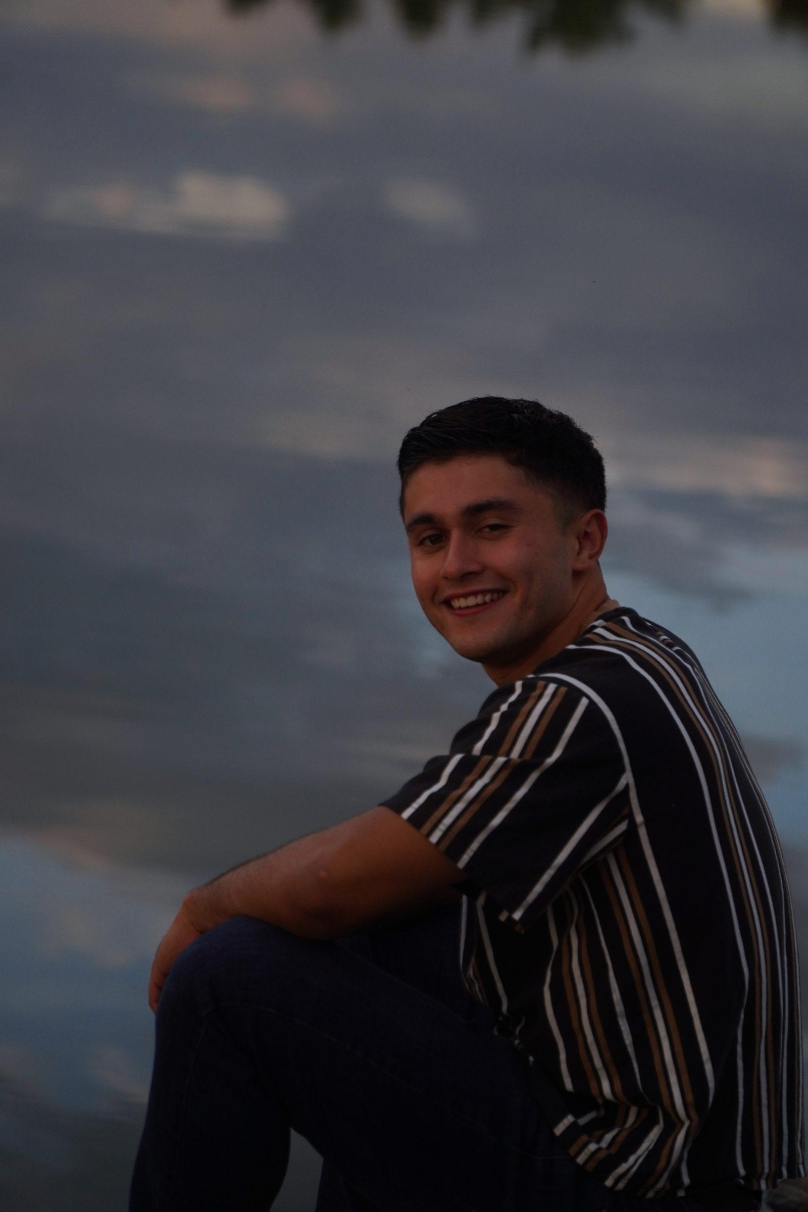 Senior portrait from Dominic's session