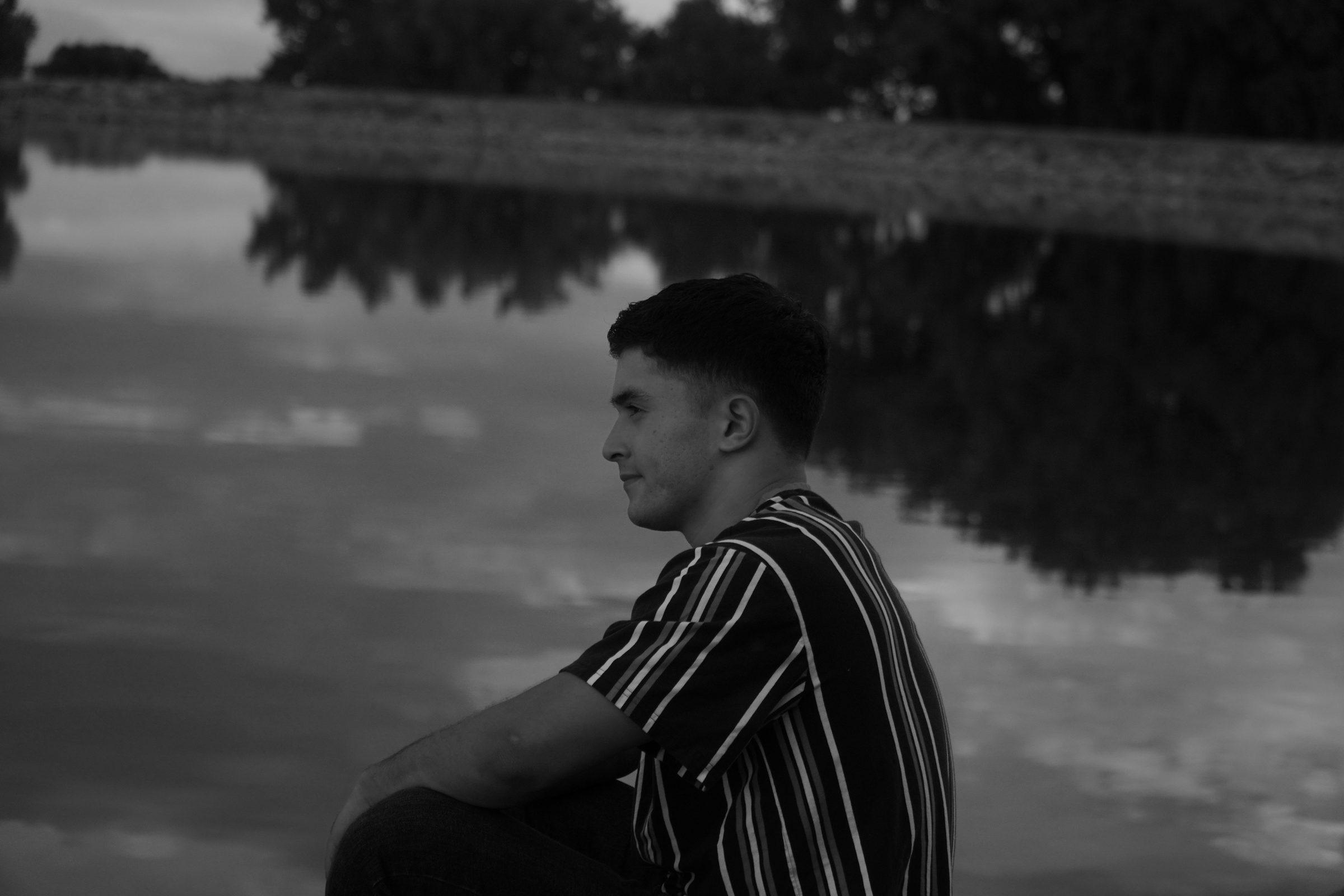 Senior portrait from Dominic's session
