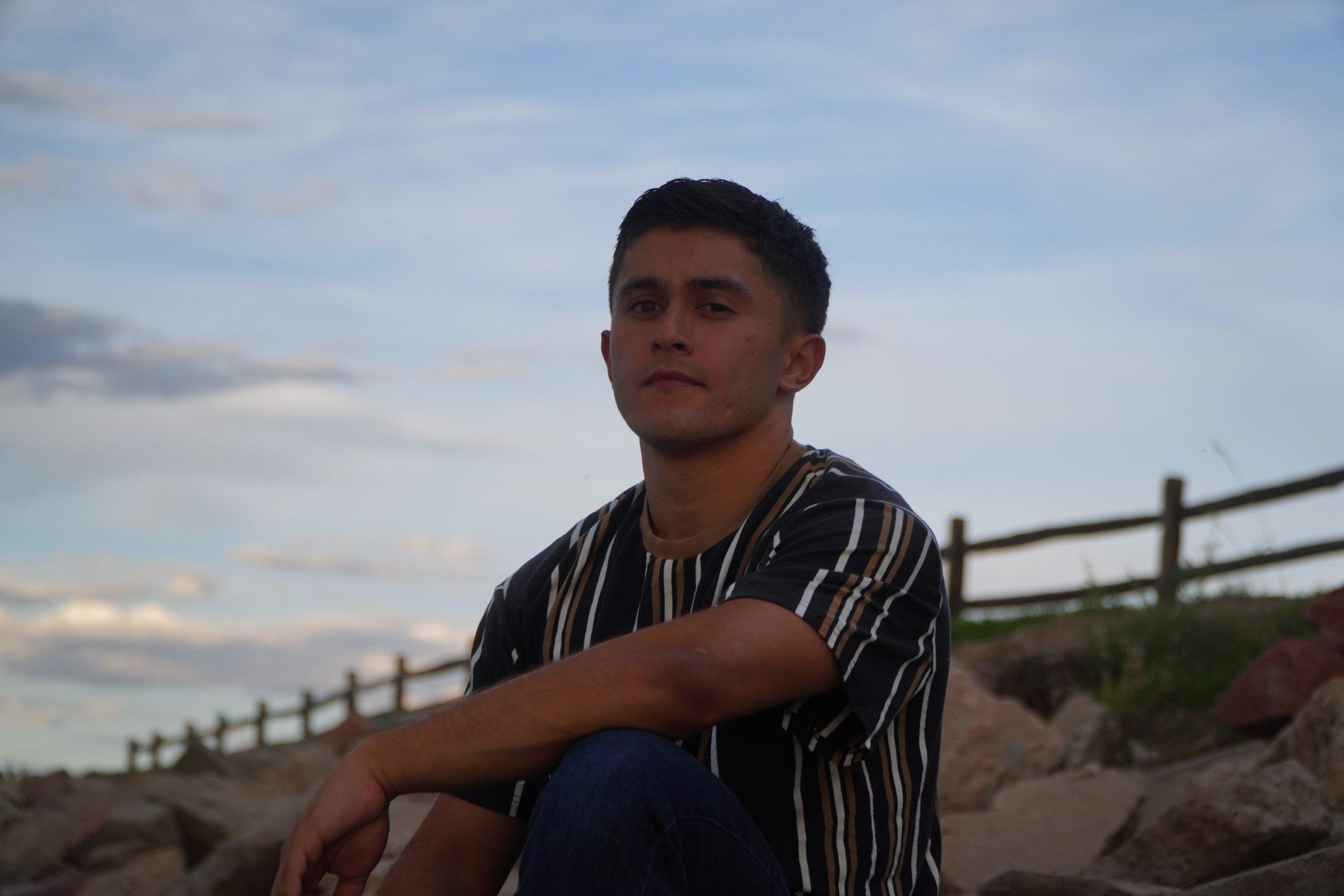 Senior portrait from Dominic's session