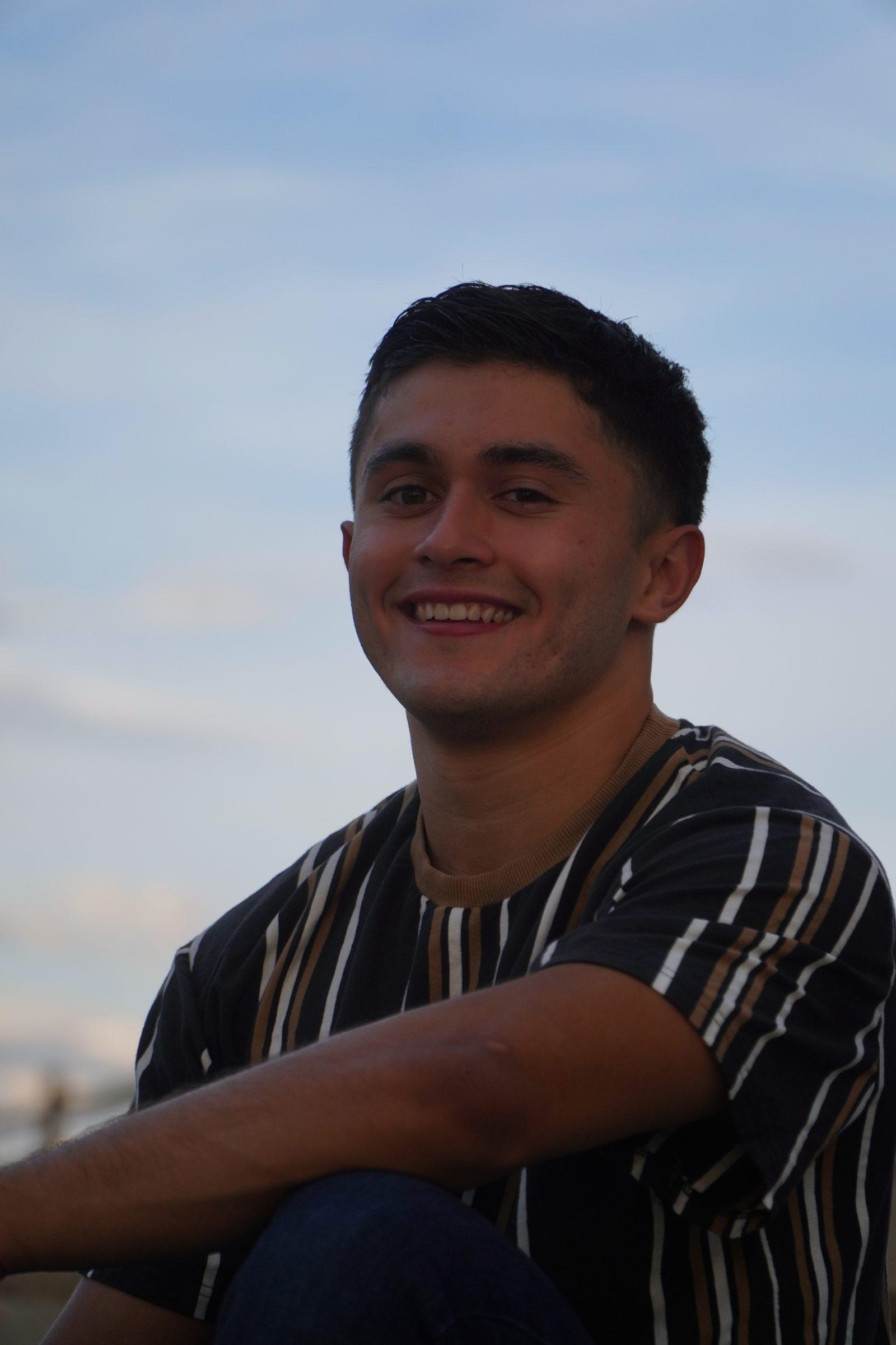 Senior portrait from Dominic's session