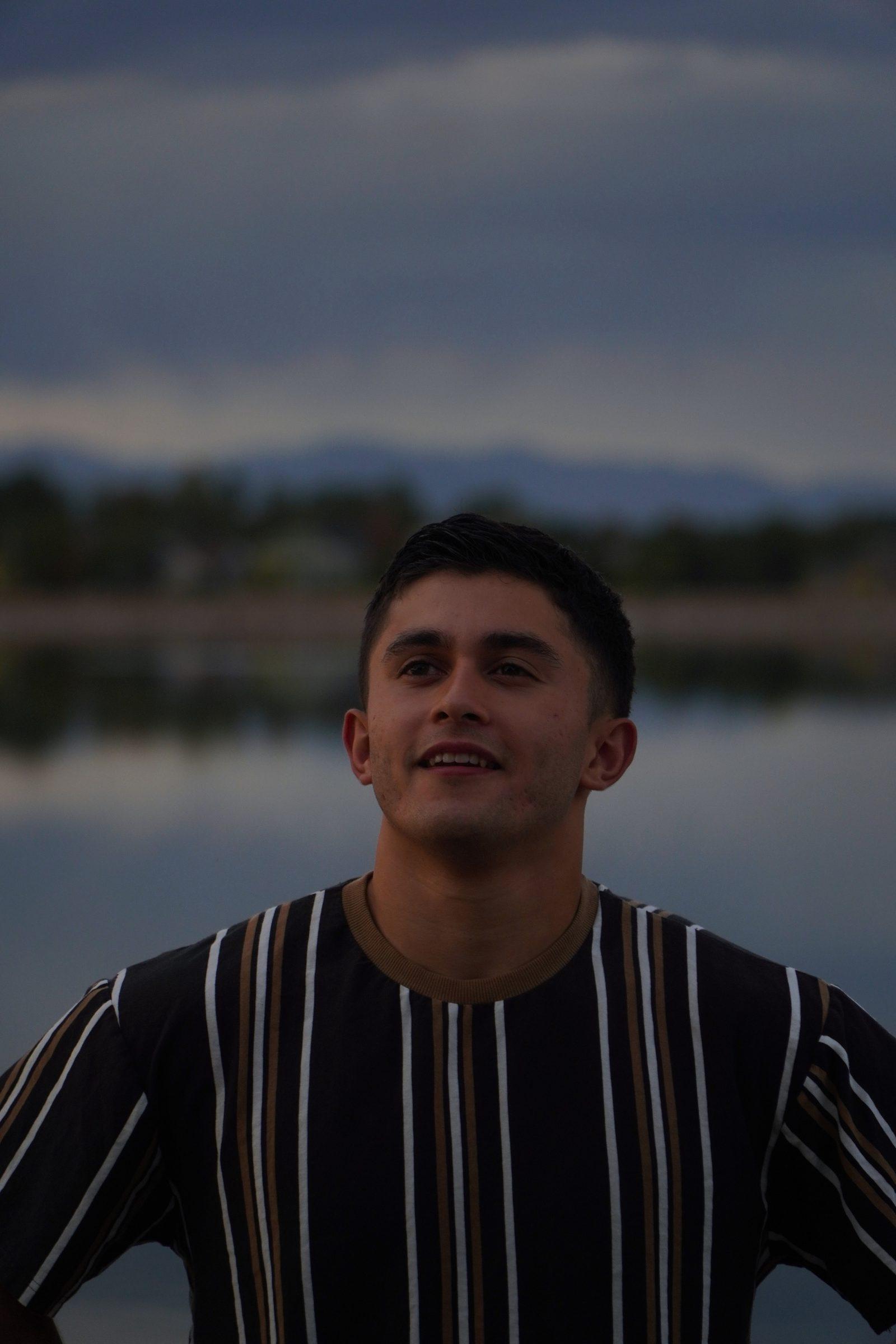 Senior portrait from Dominic's session