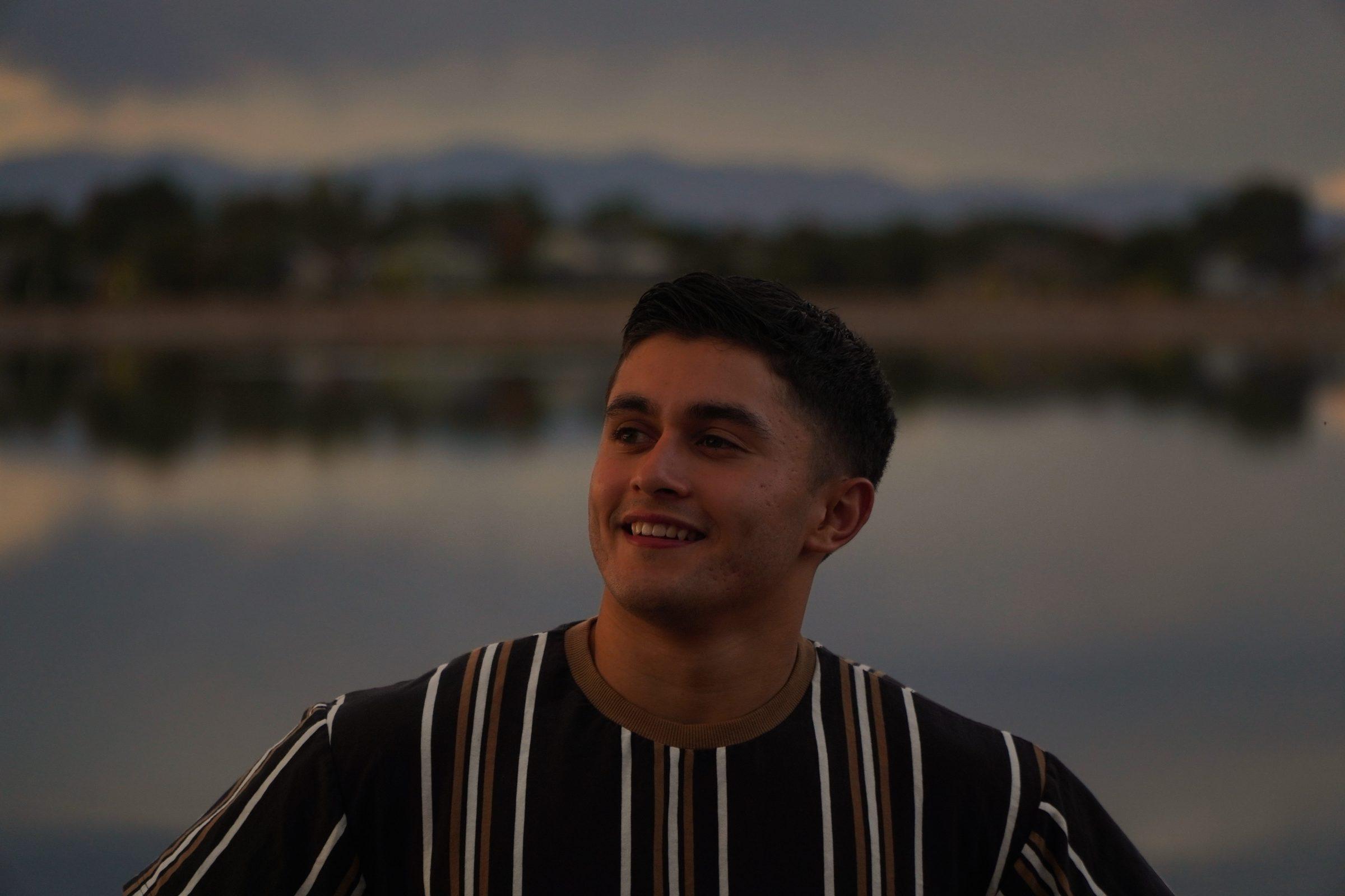 Senior portrait from Dominic's session