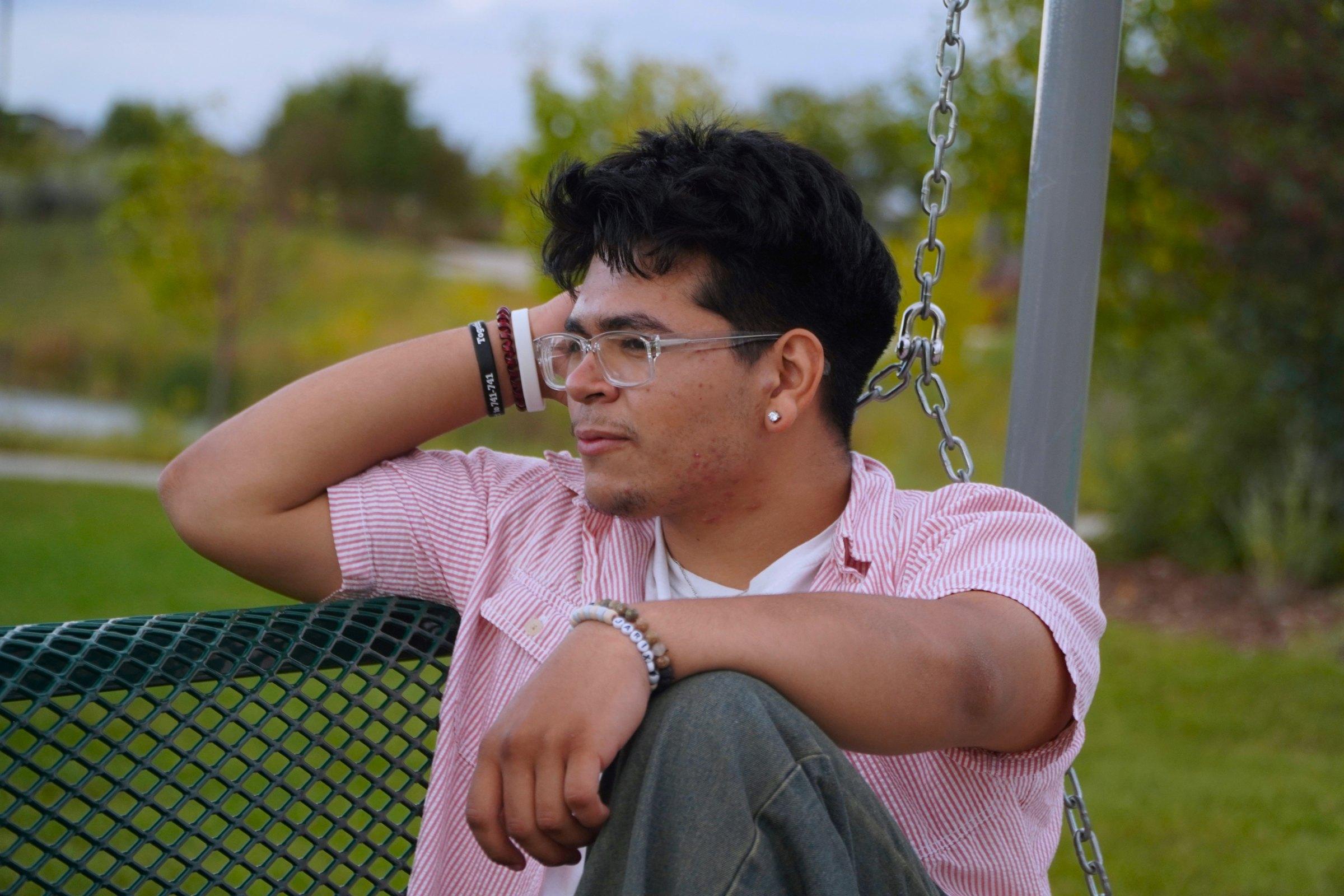 Senior portrait of Raul