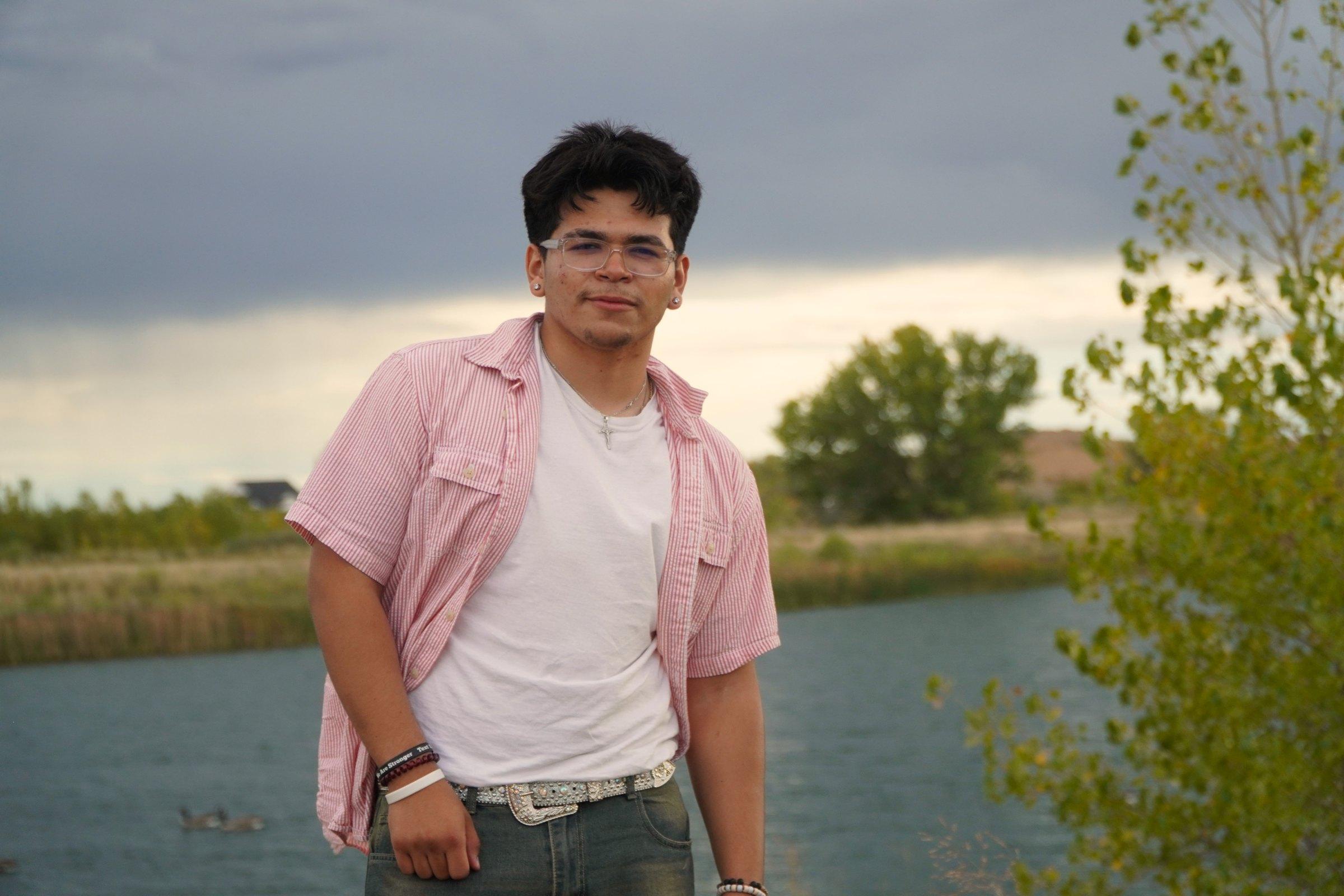 Senior portrait of Raul