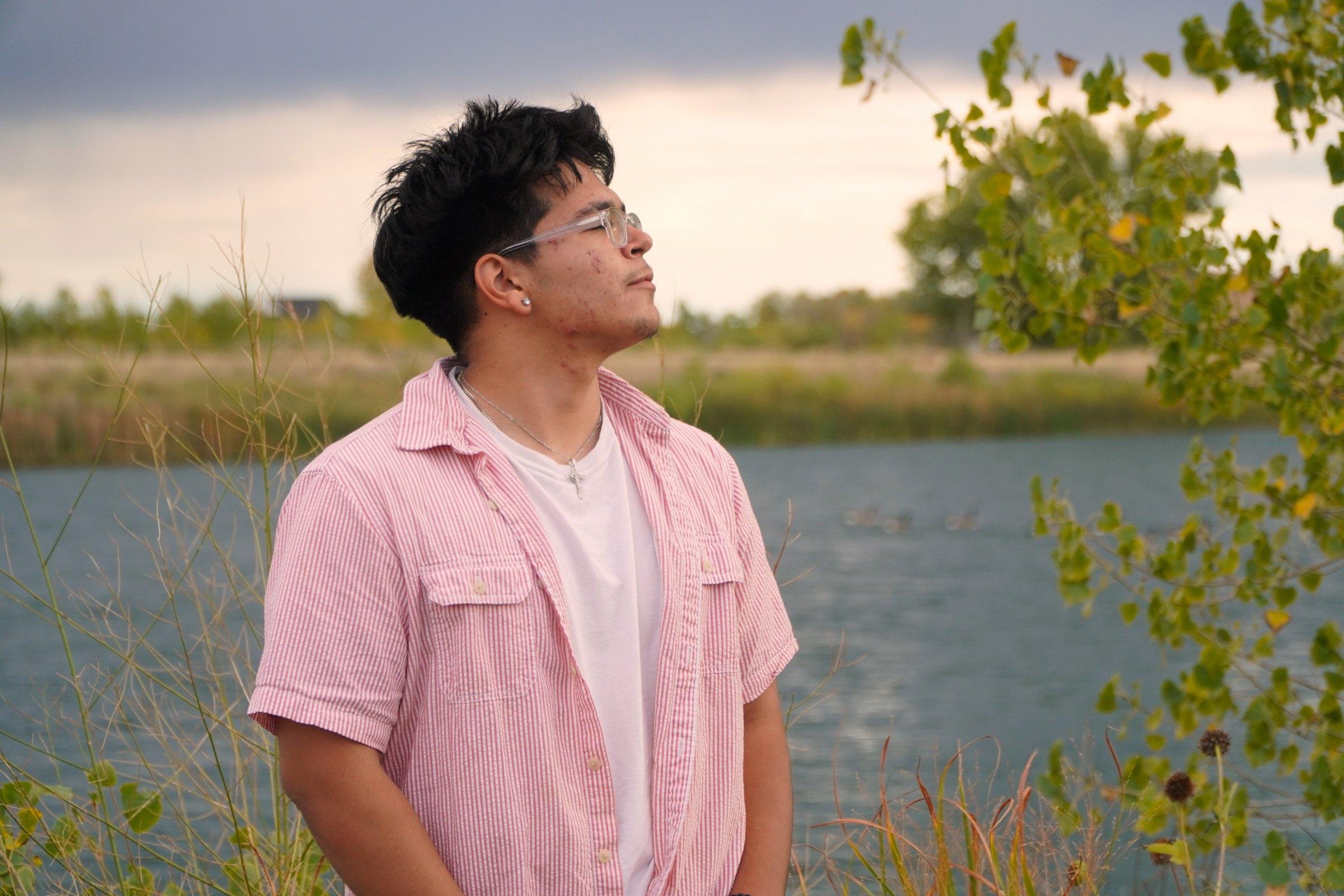 Senior portrait of Raul