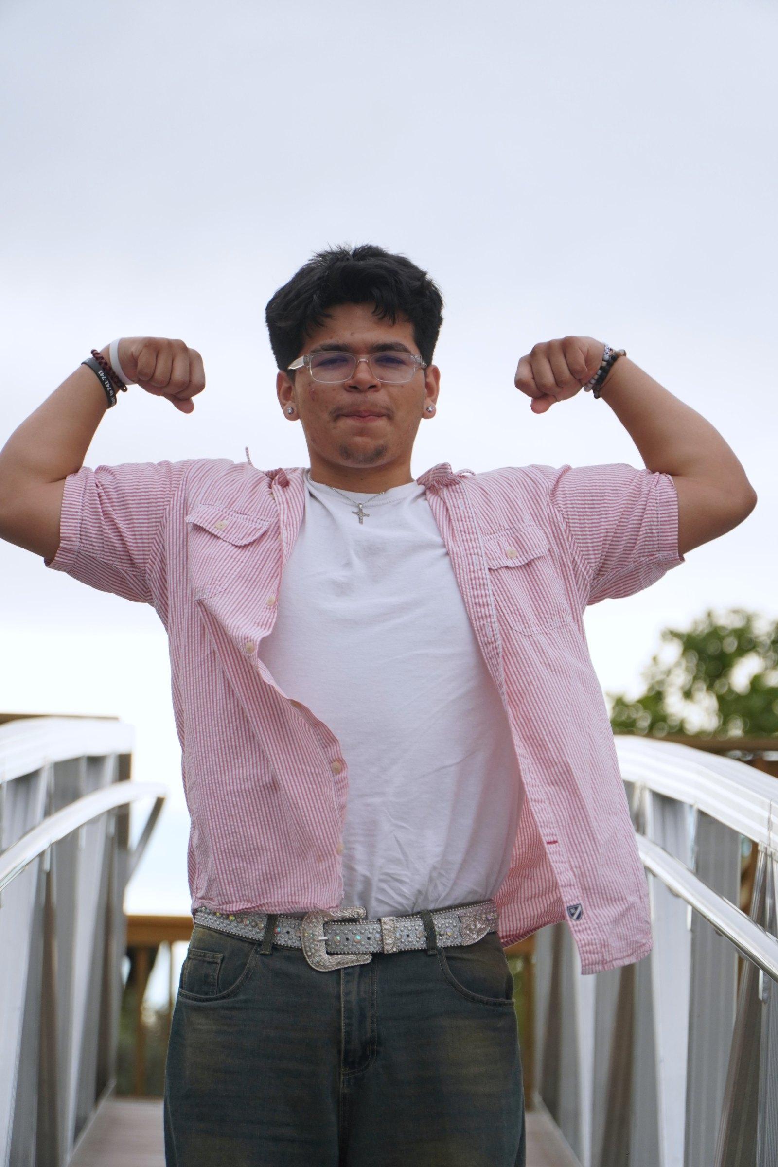 Senior portrait of Raul