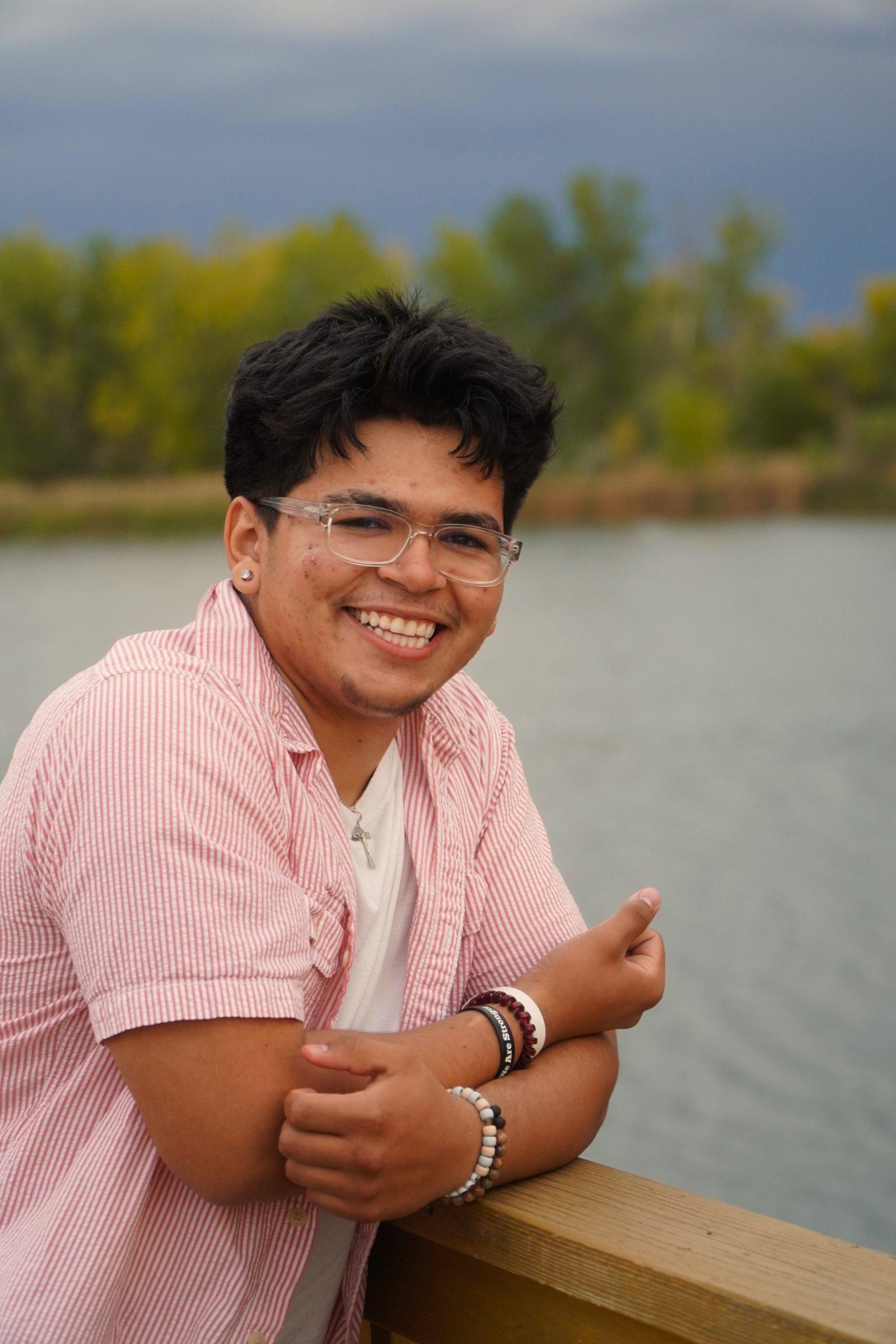 Senior portrait of Raul