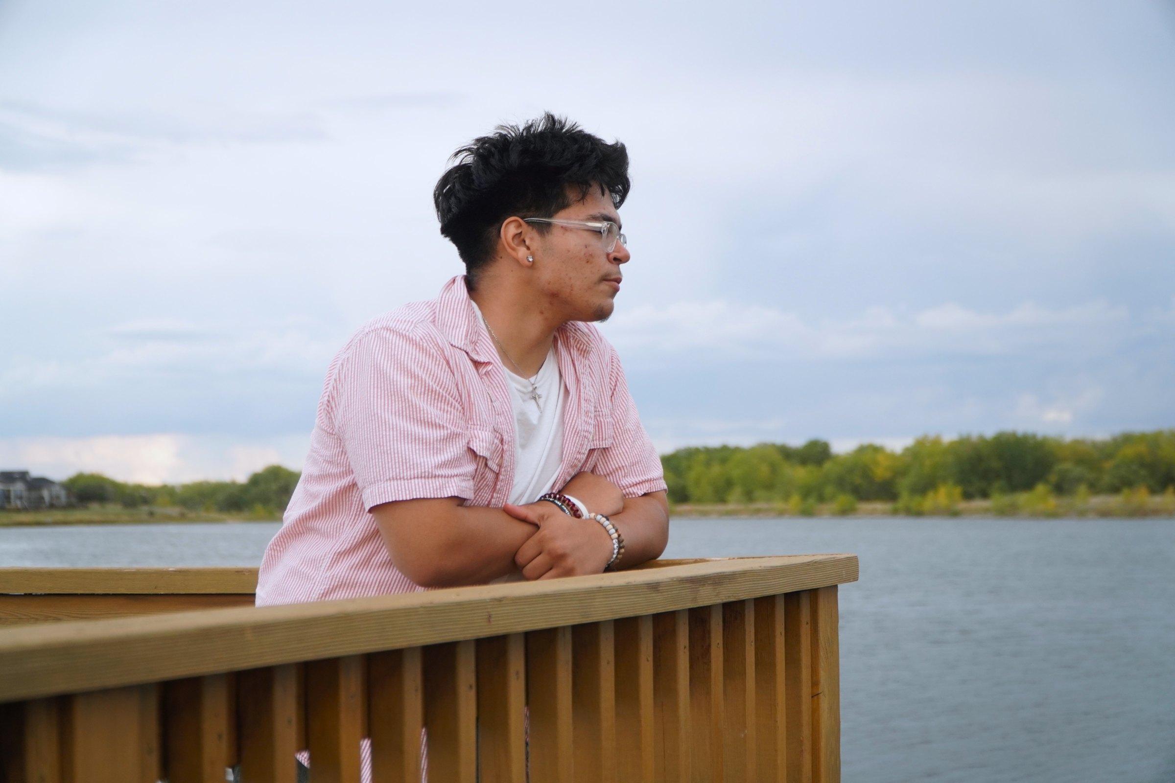 Senior portrait of Raul