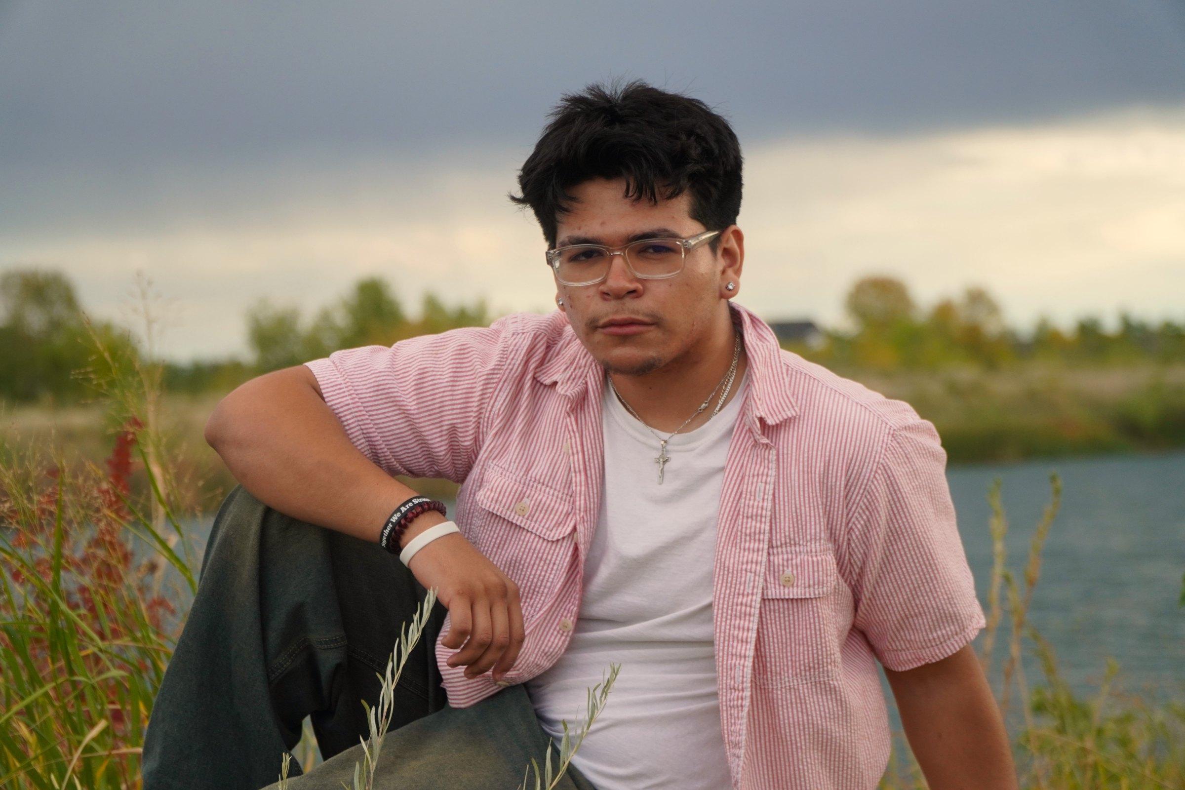 Senior portrait of Raul