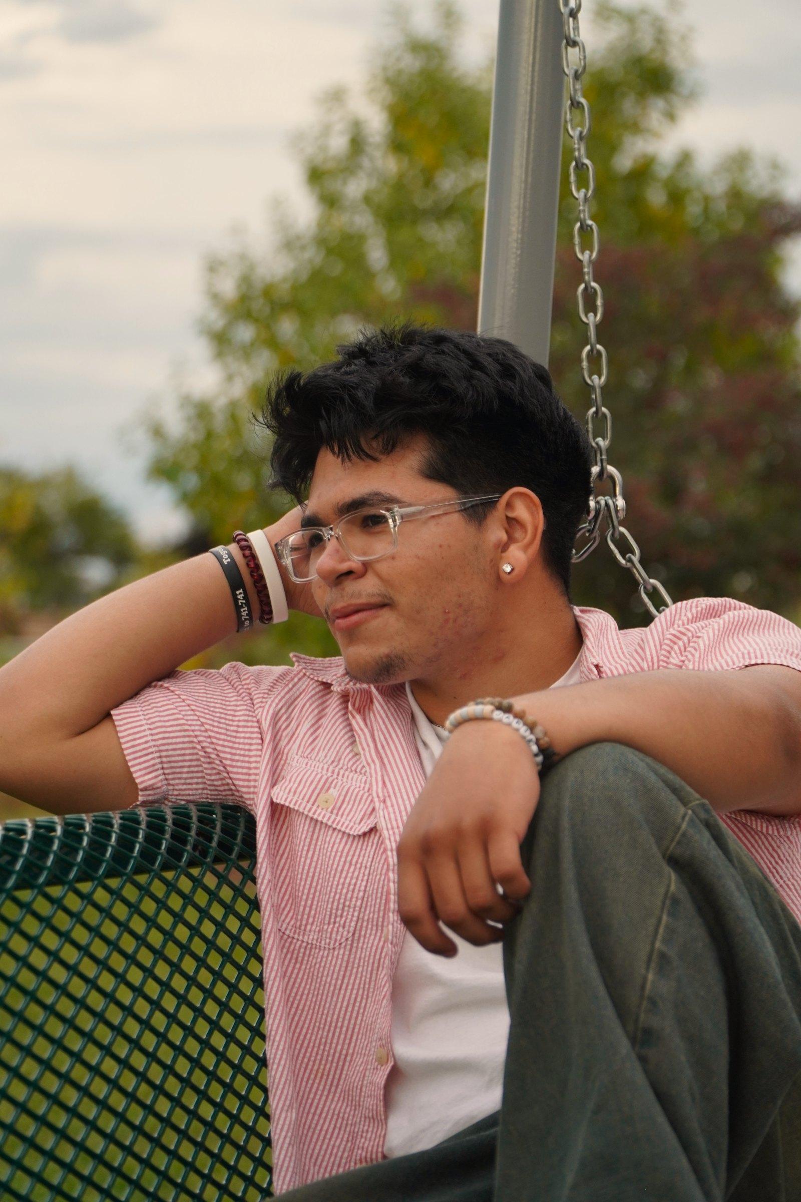 Senior portrait of Raul