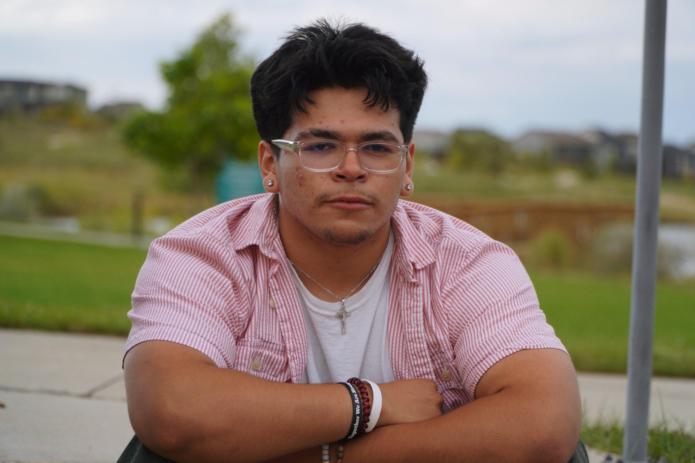 Senior portrait of Raul