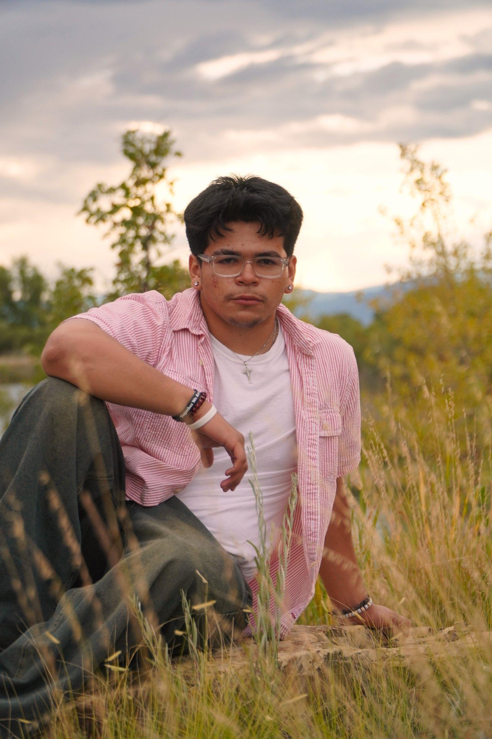 Senior portrait of Raul
