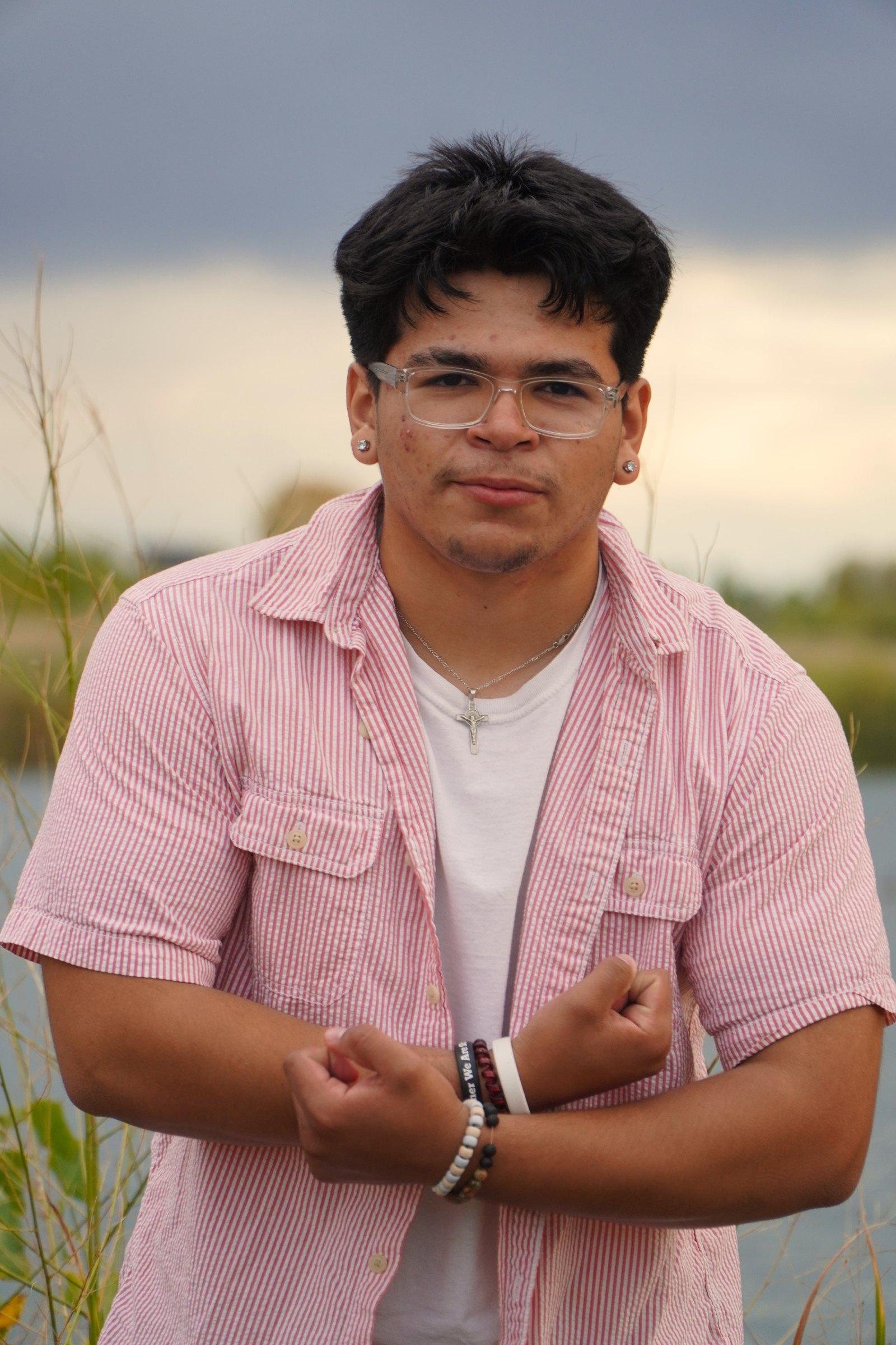 Senior portrait of Raul
