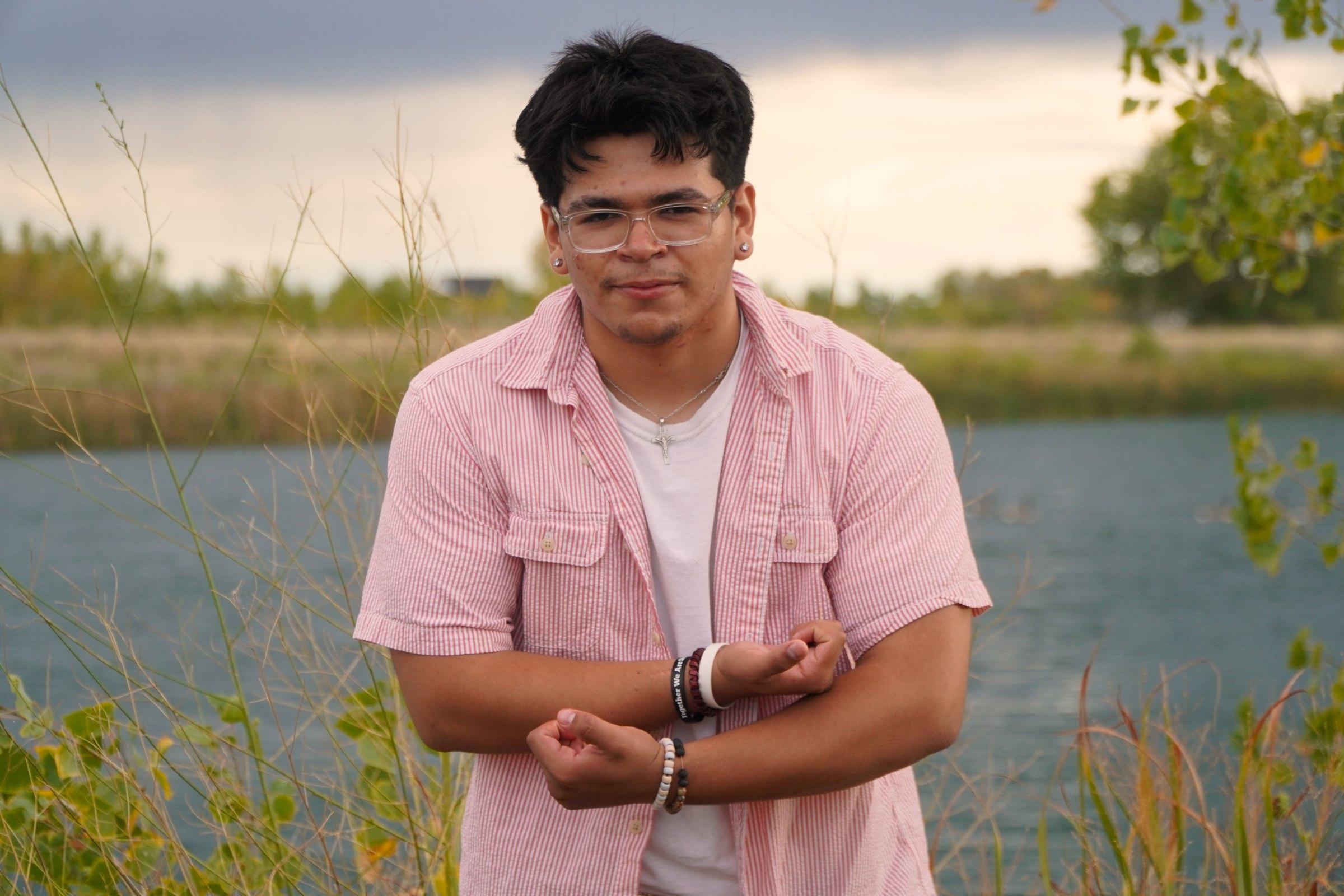 Senior portrait of Raul