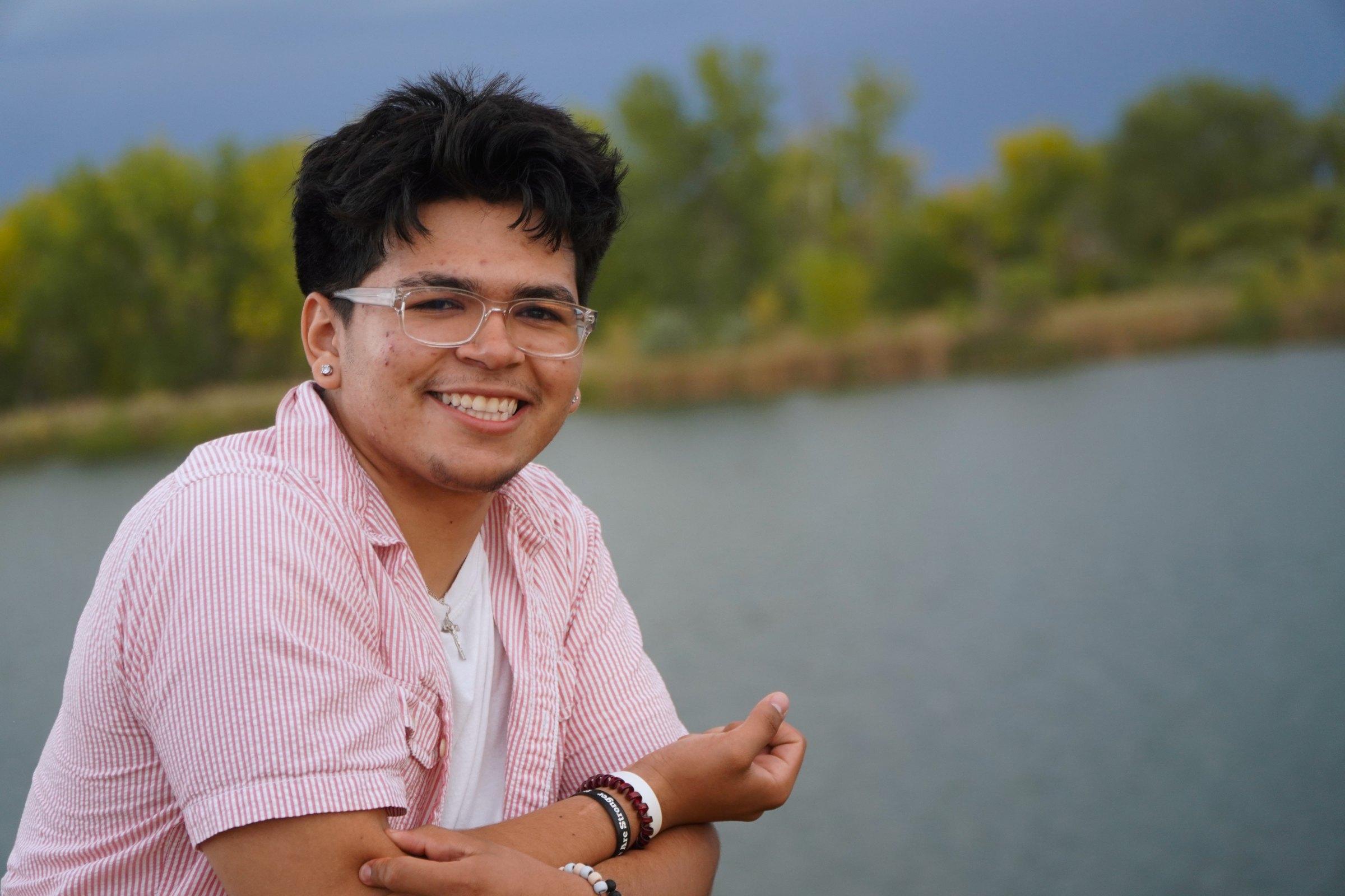 Senior portrait of Raul