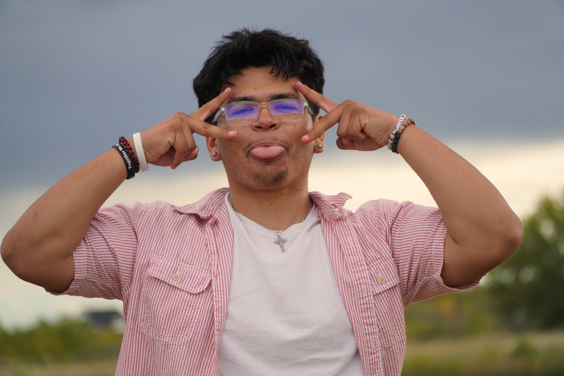 Senior portrait of Raul