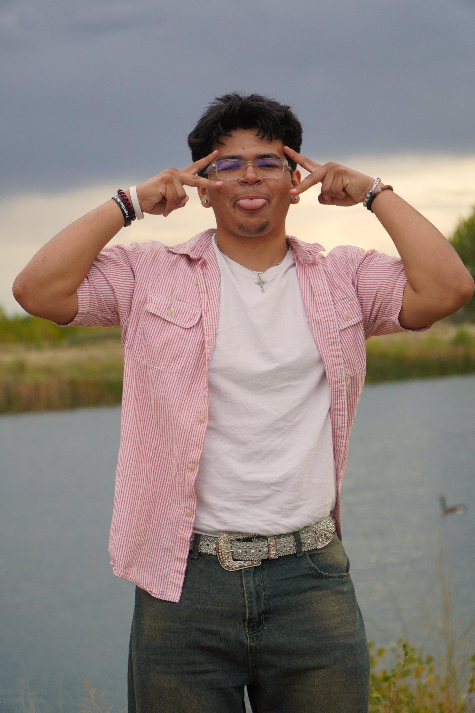 Senior portrait of Raul