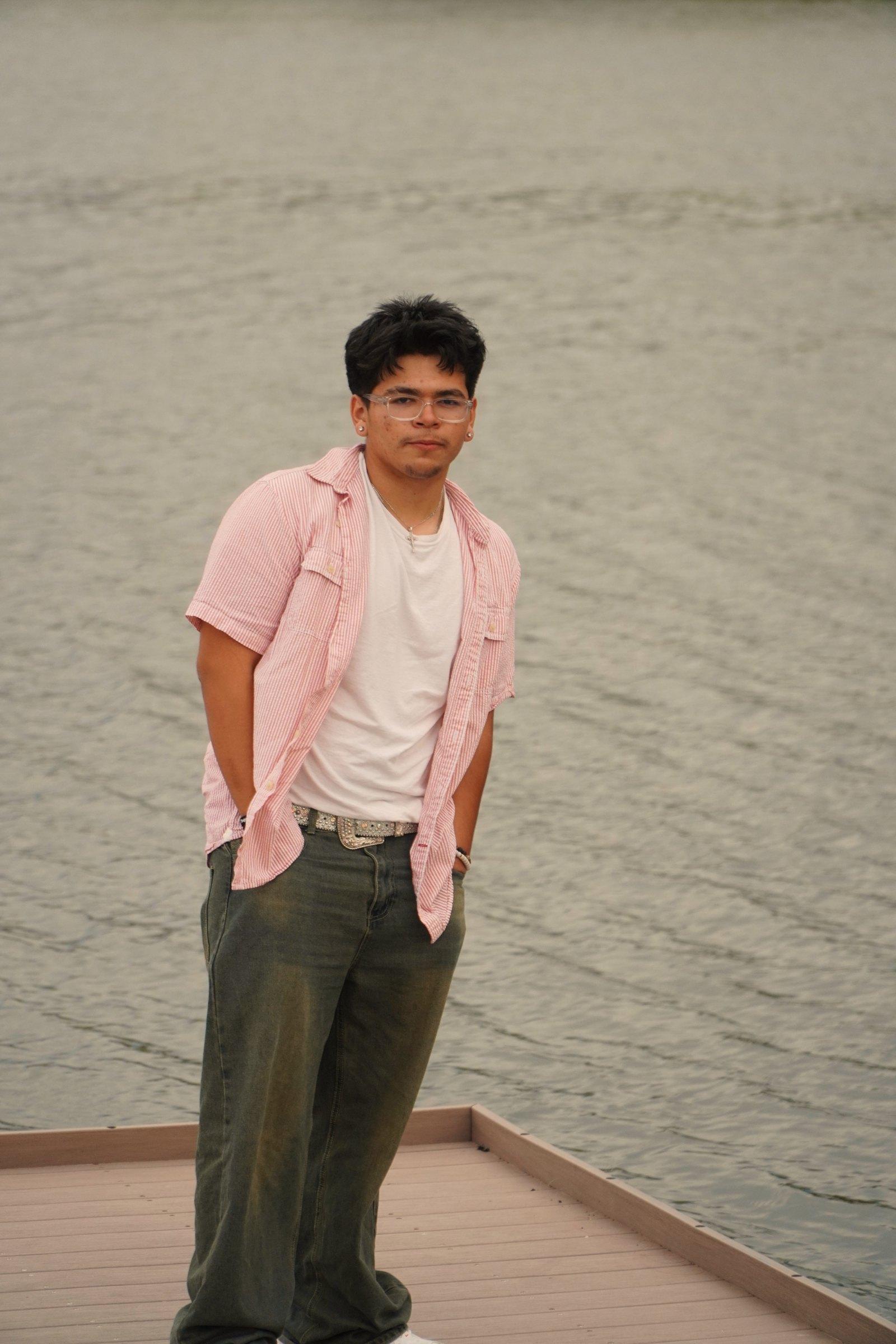 Senior portrait of Raul
