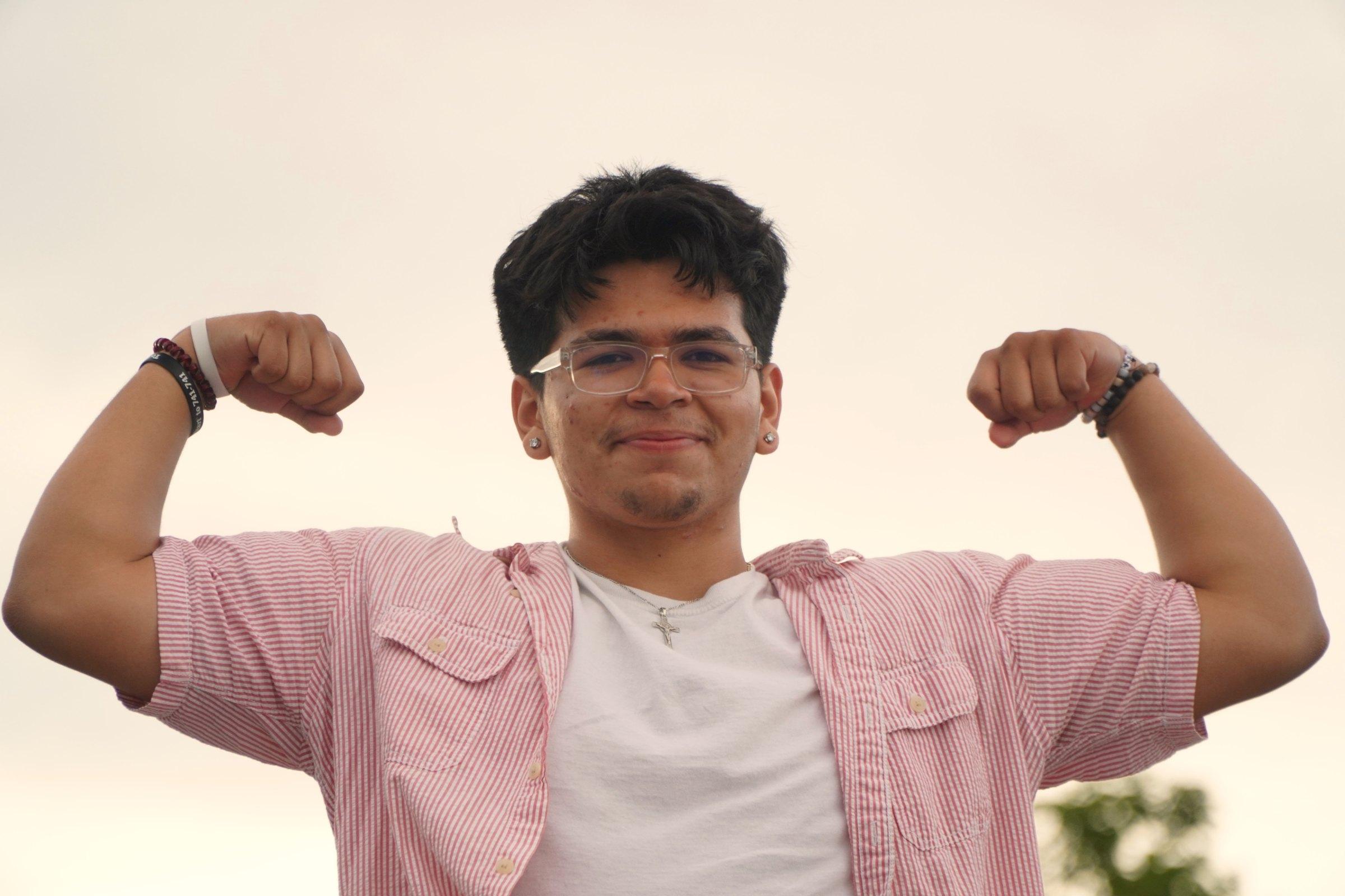 Senior portrait of Raul
