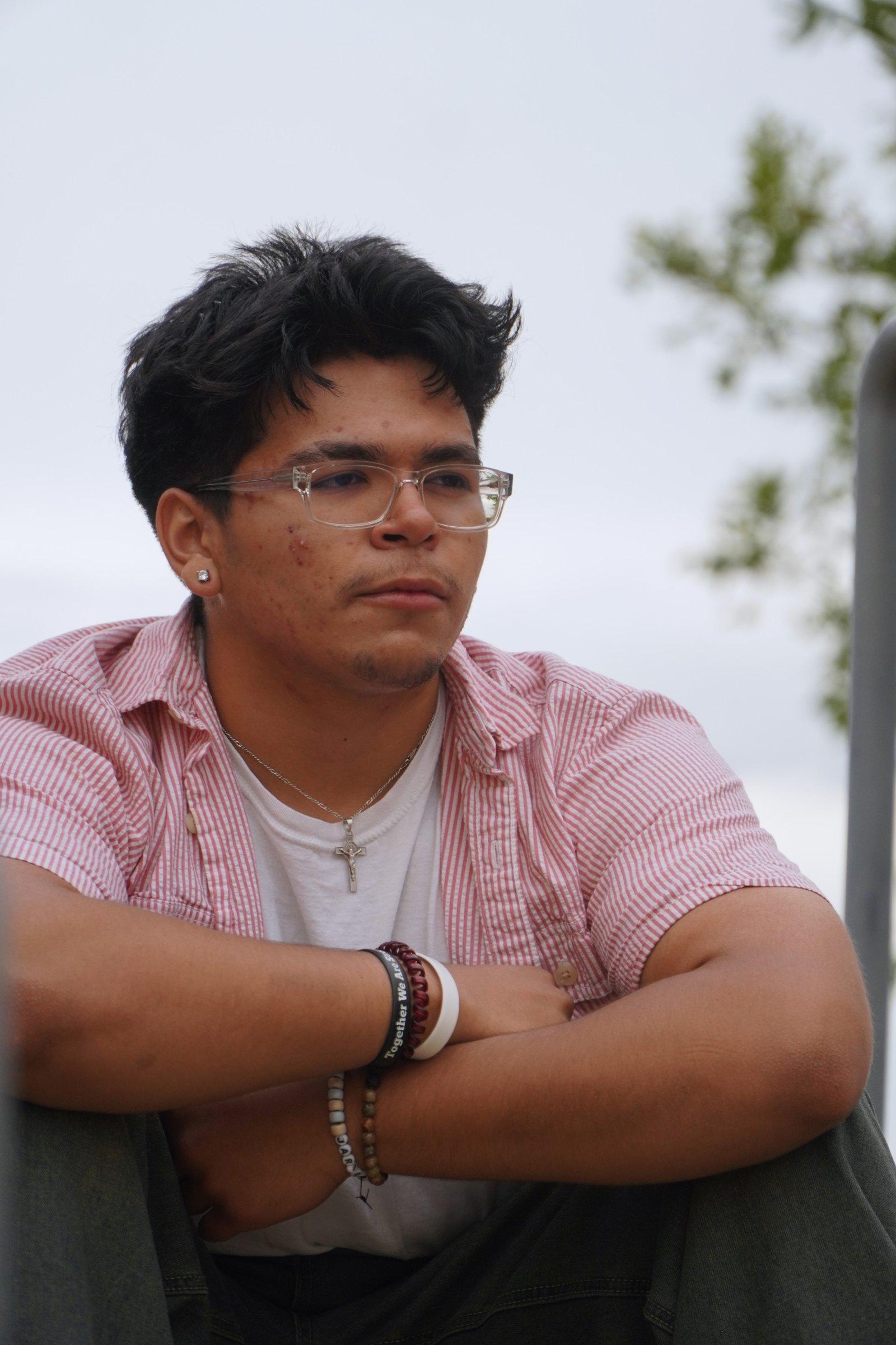 Senior portrait of Raul
