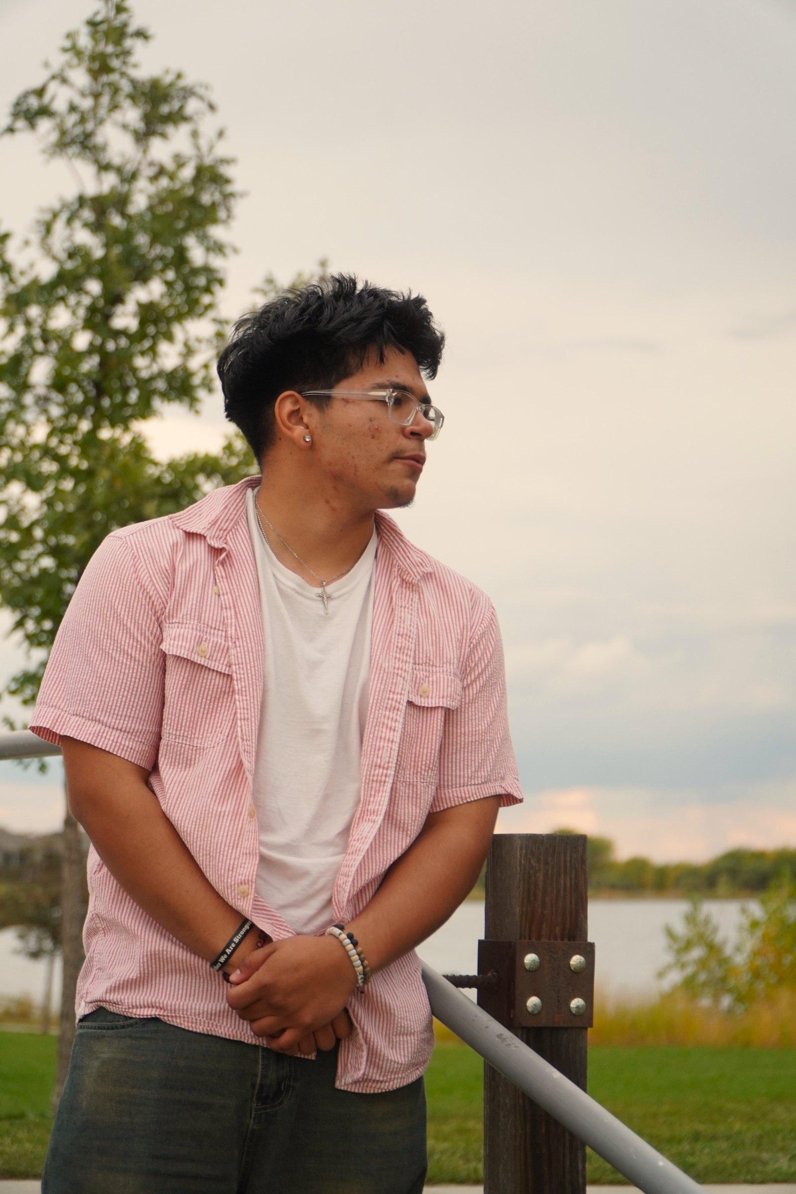 Senior portrait of Raul