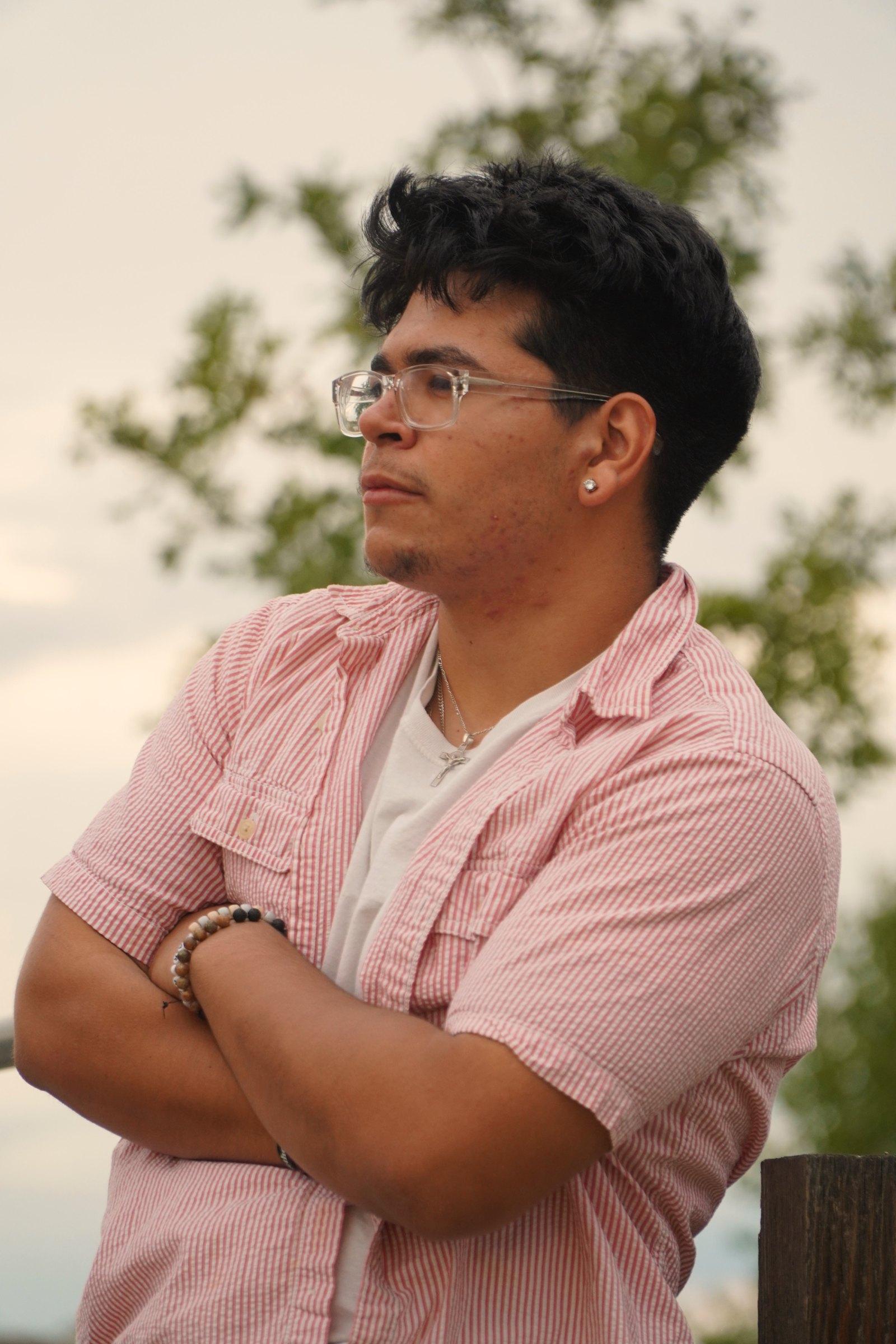 Senior portrait of Raul