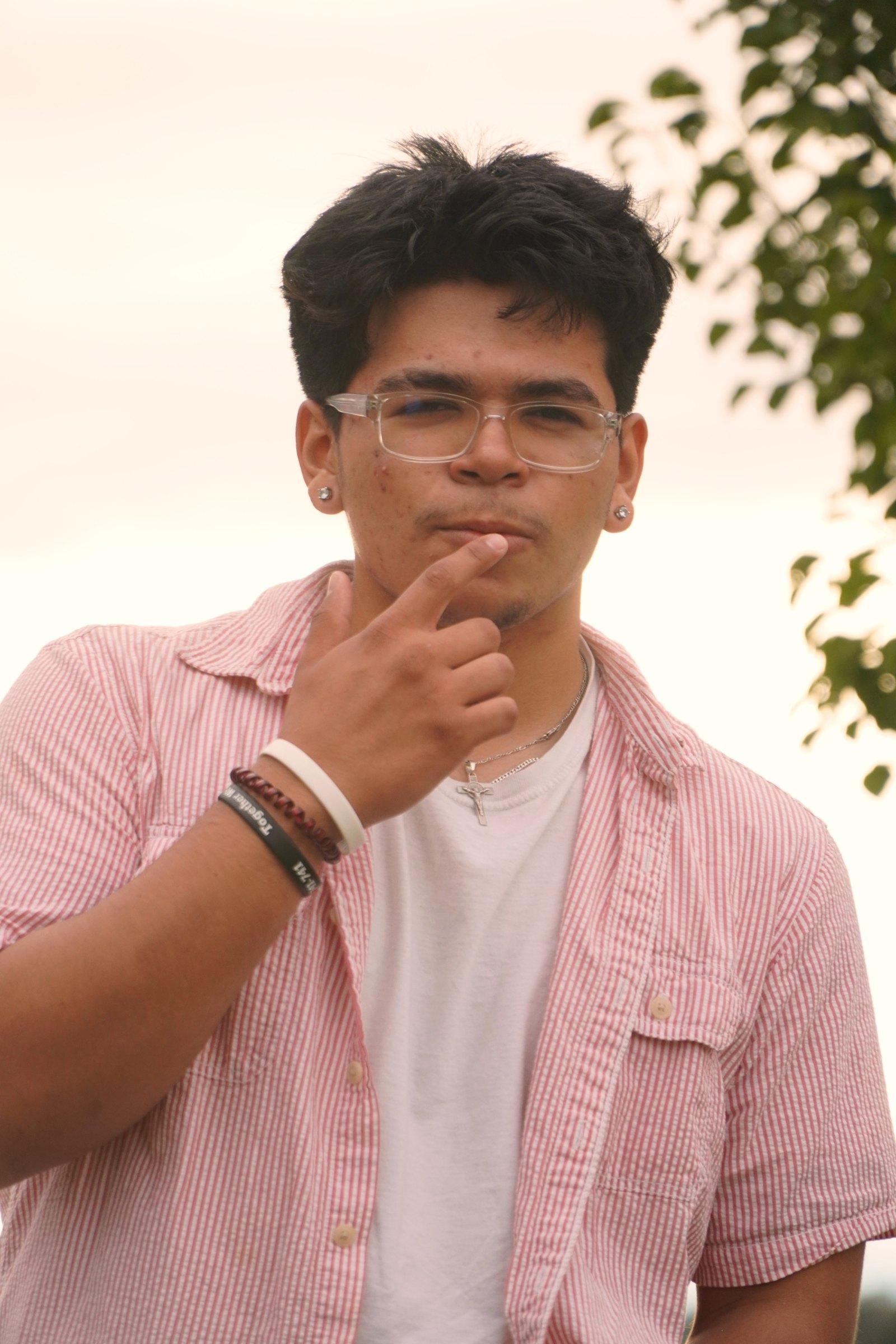 Senior portrait of Raul