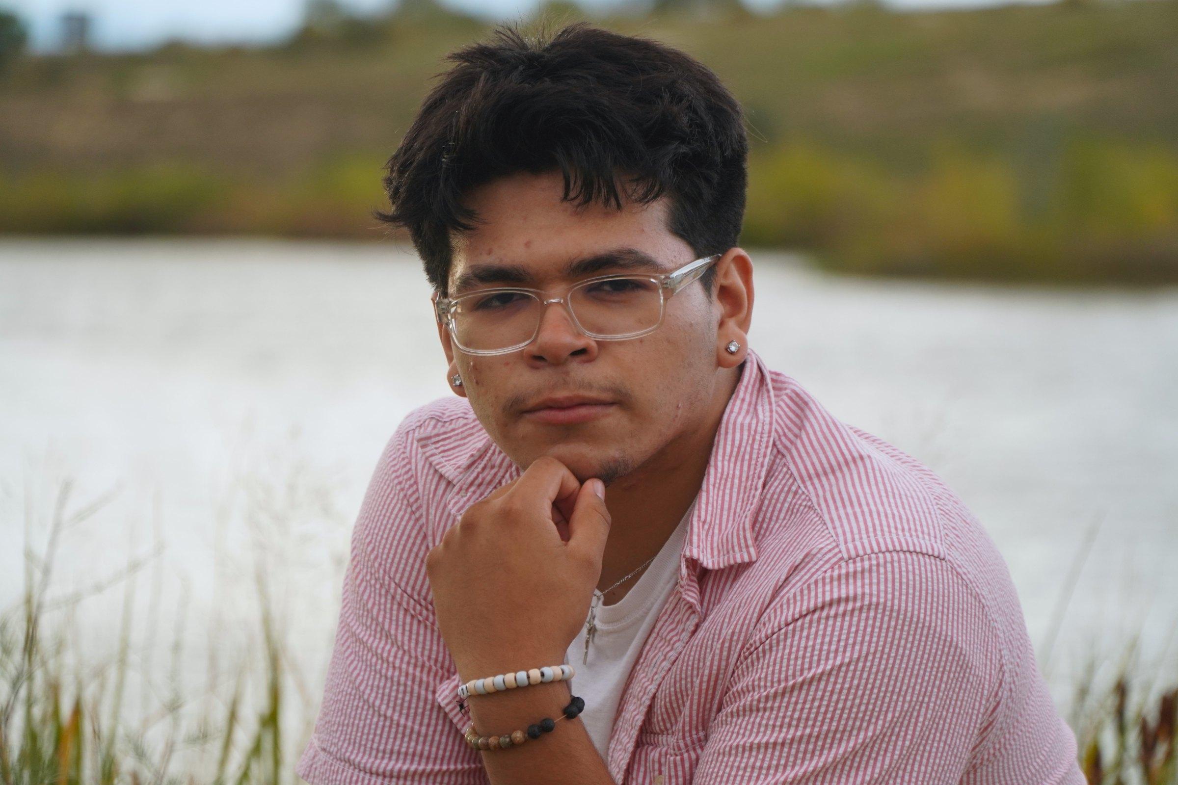 Senior portrait of Raul