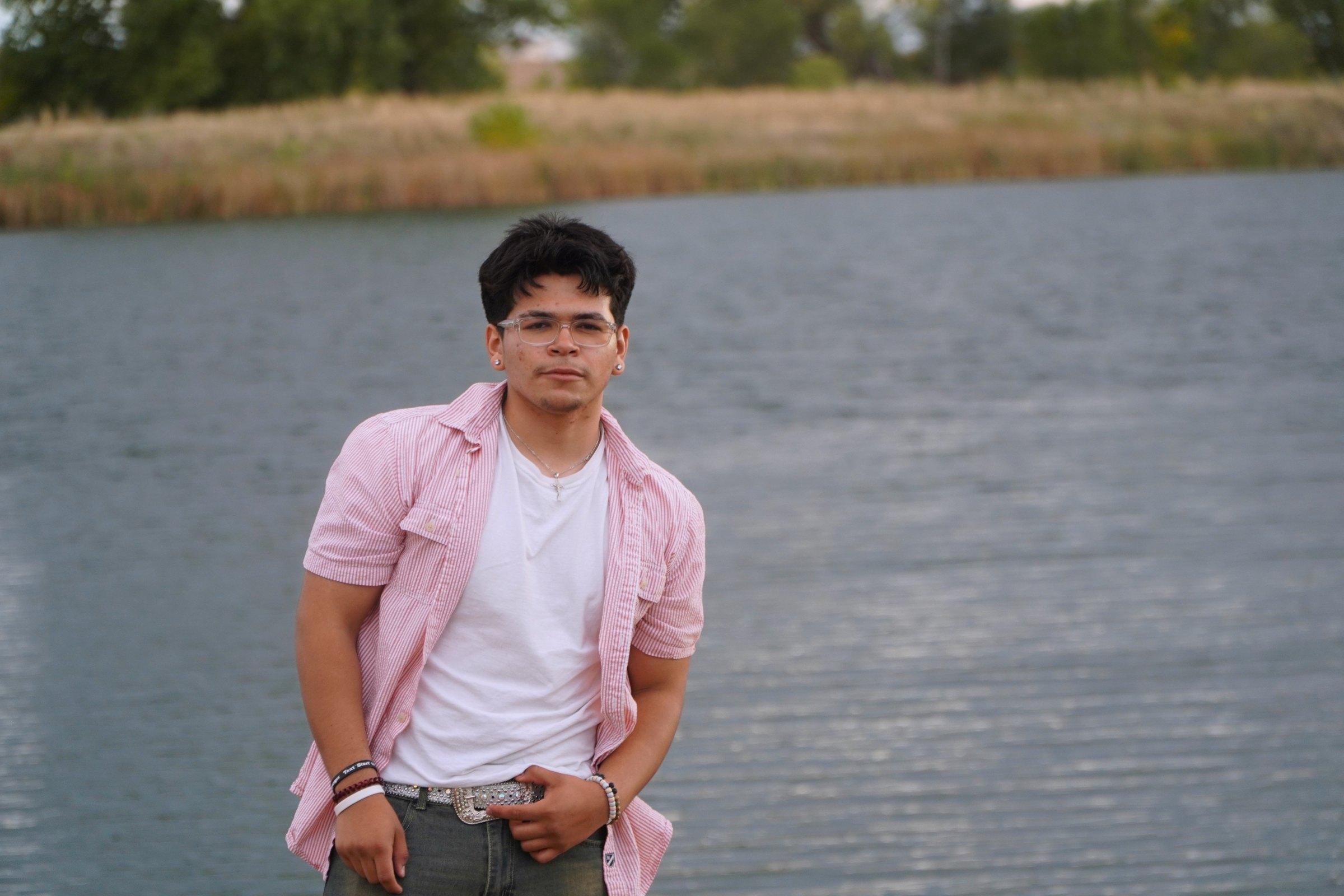 Senior portrait of Raul
