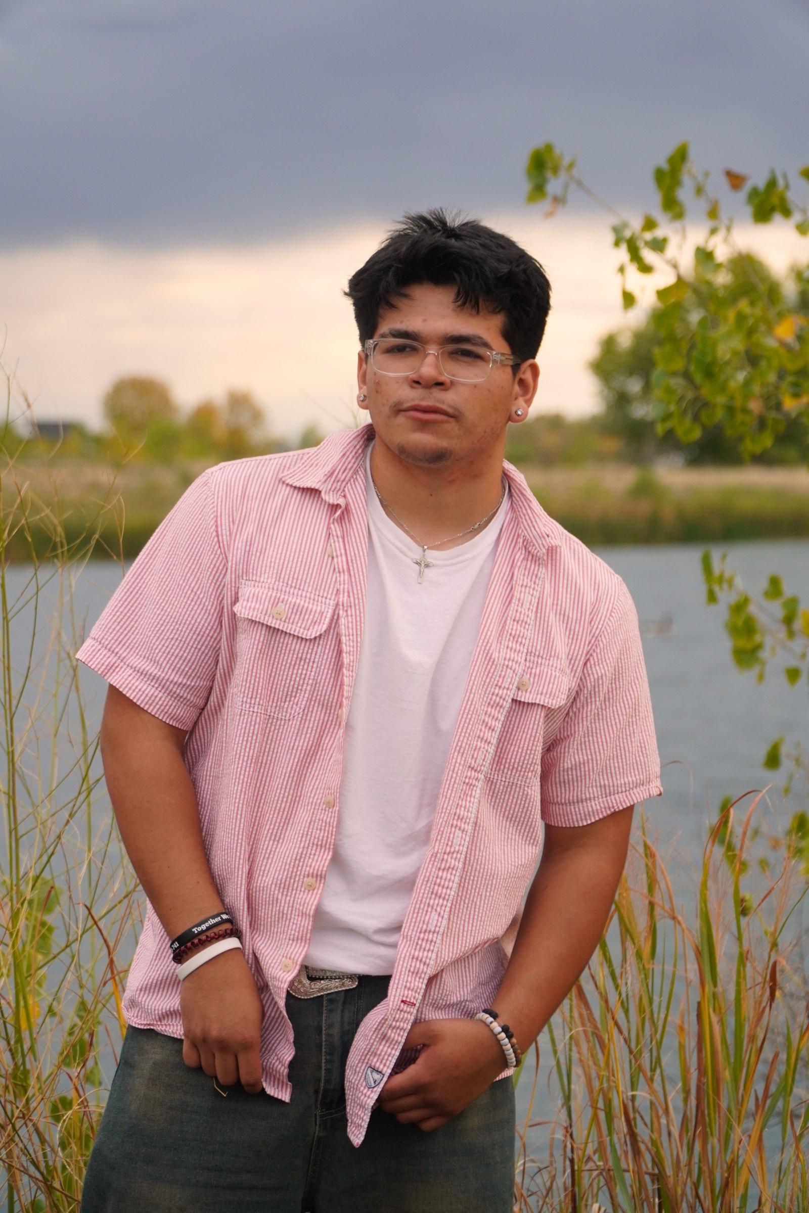 Senior portrait of Raul